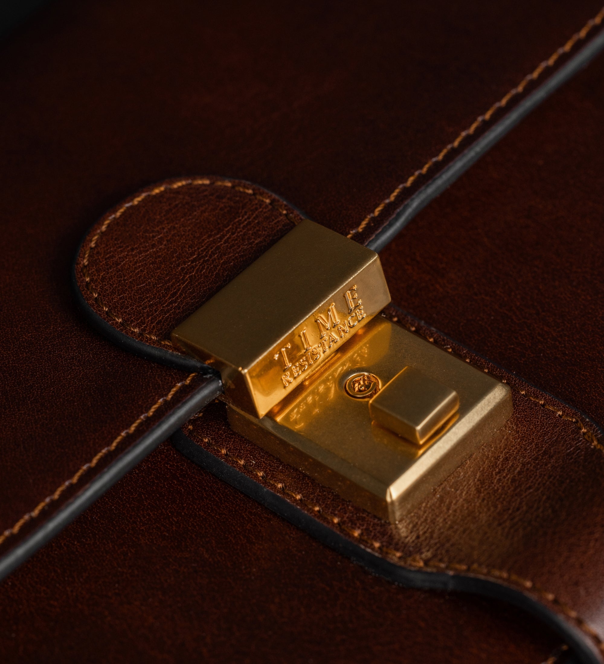 Leather Clutch Purse - The Maltese Falcon