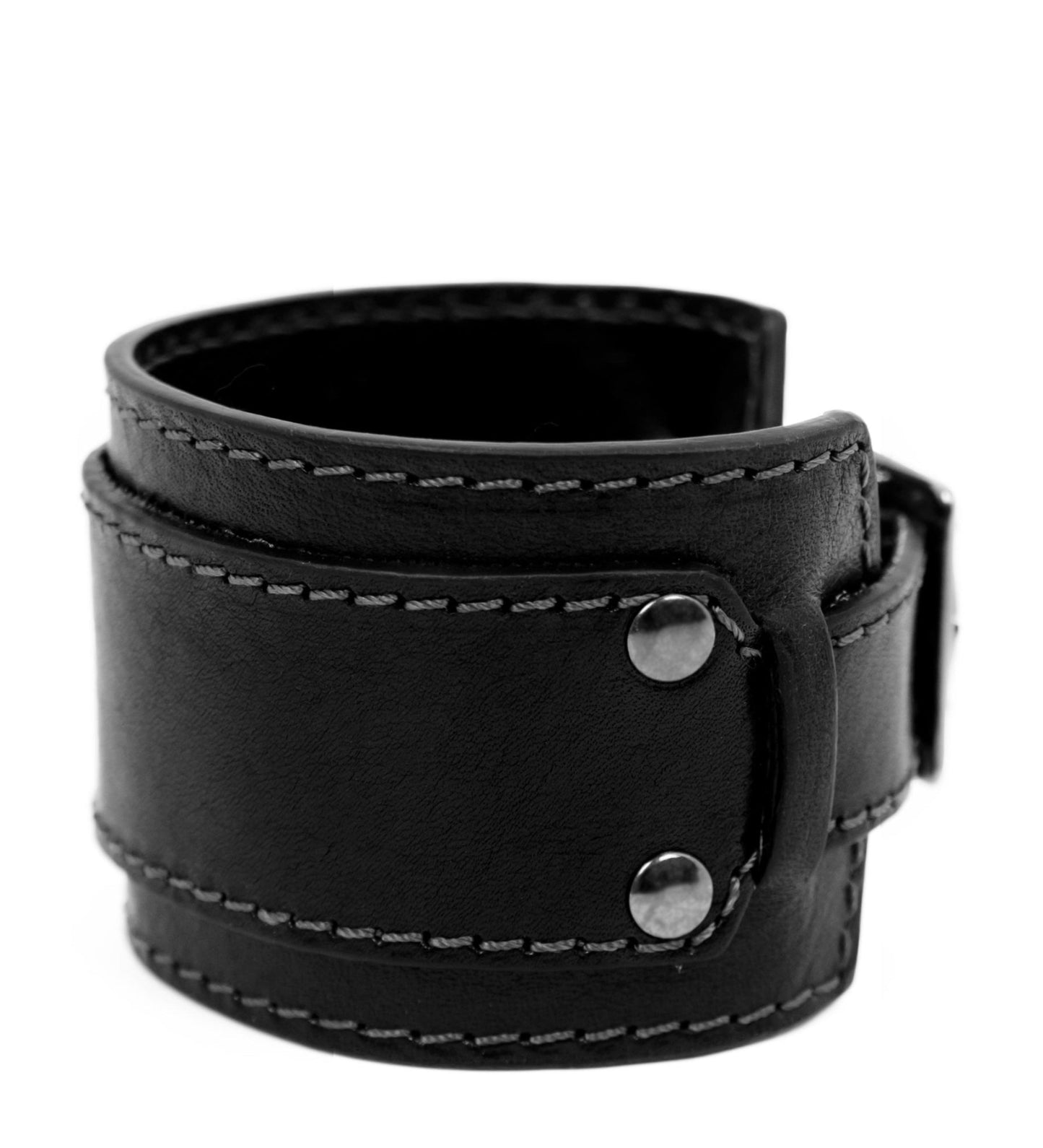 Double Strap Leather Bracelet for Men - The Moviegoer