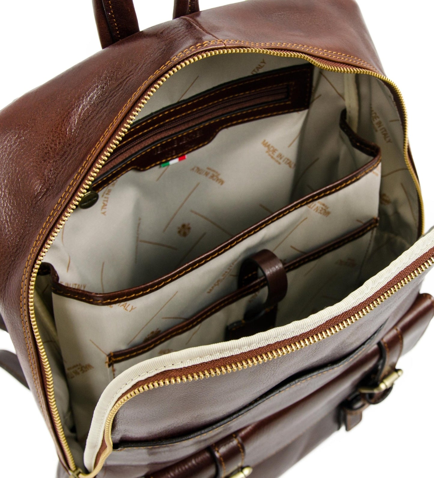 Large Leather Backpack for Men - The Divine Comedy