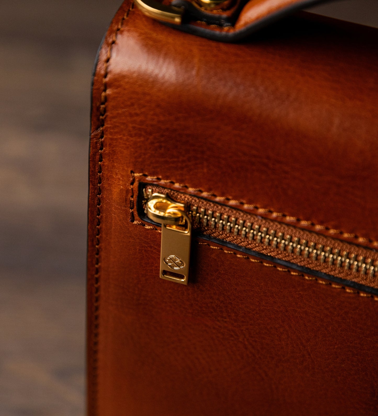 Small Leather Briefcase for Women - Walden