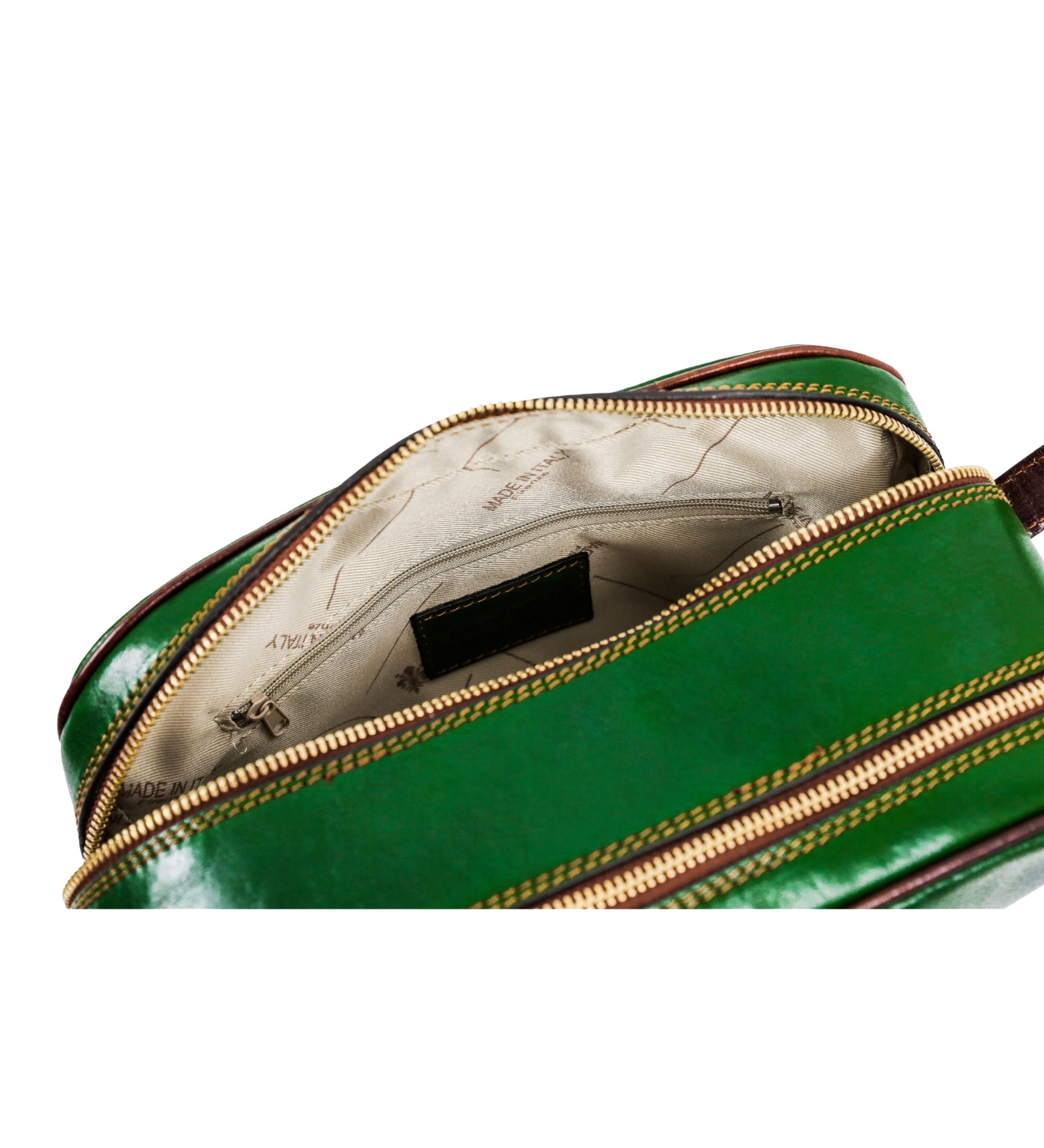 Leather Cosmetic Bag Dopp Kit - All the Kings Men