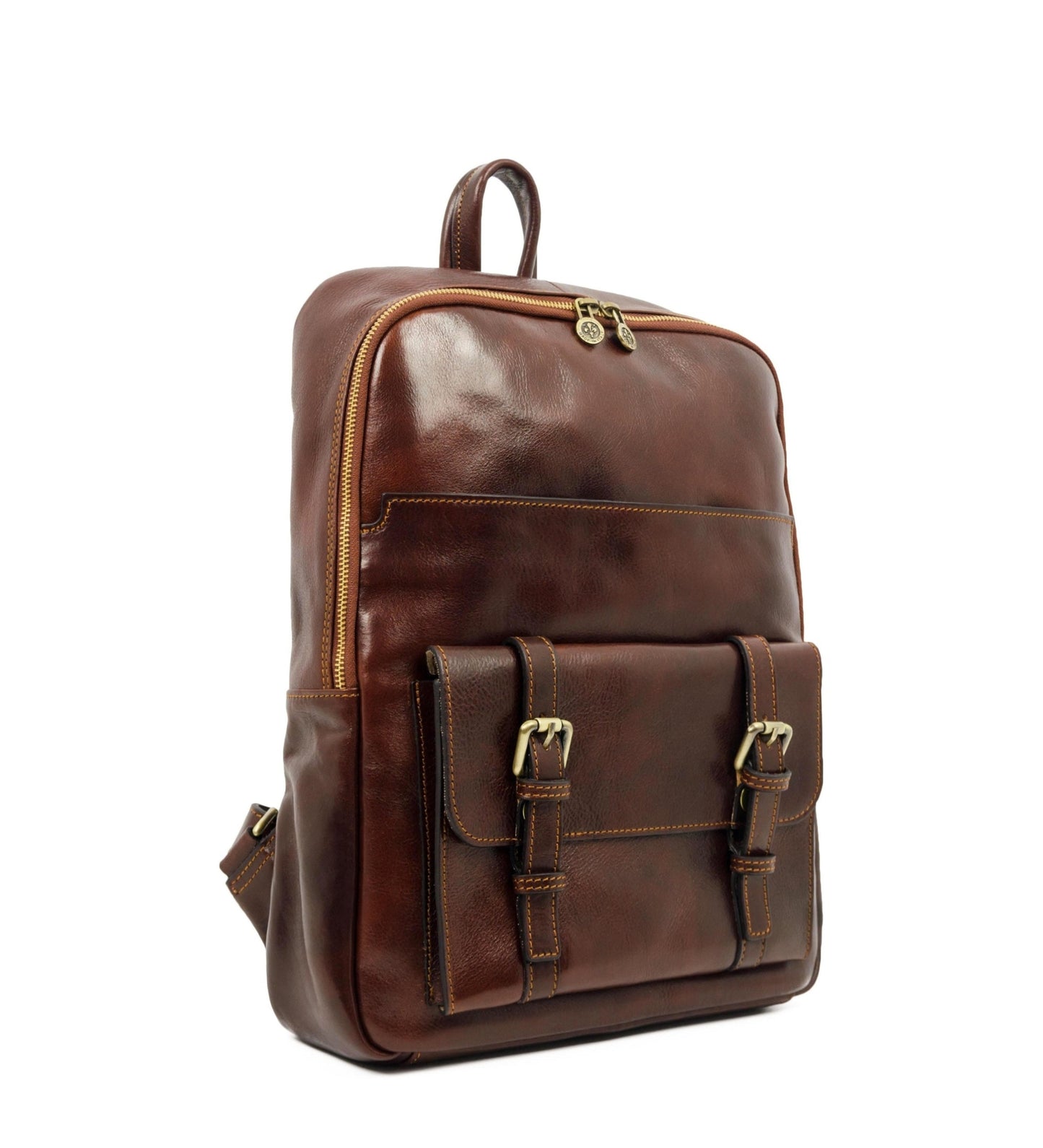 Large Leather Backpack for Men - The Divine Comedy