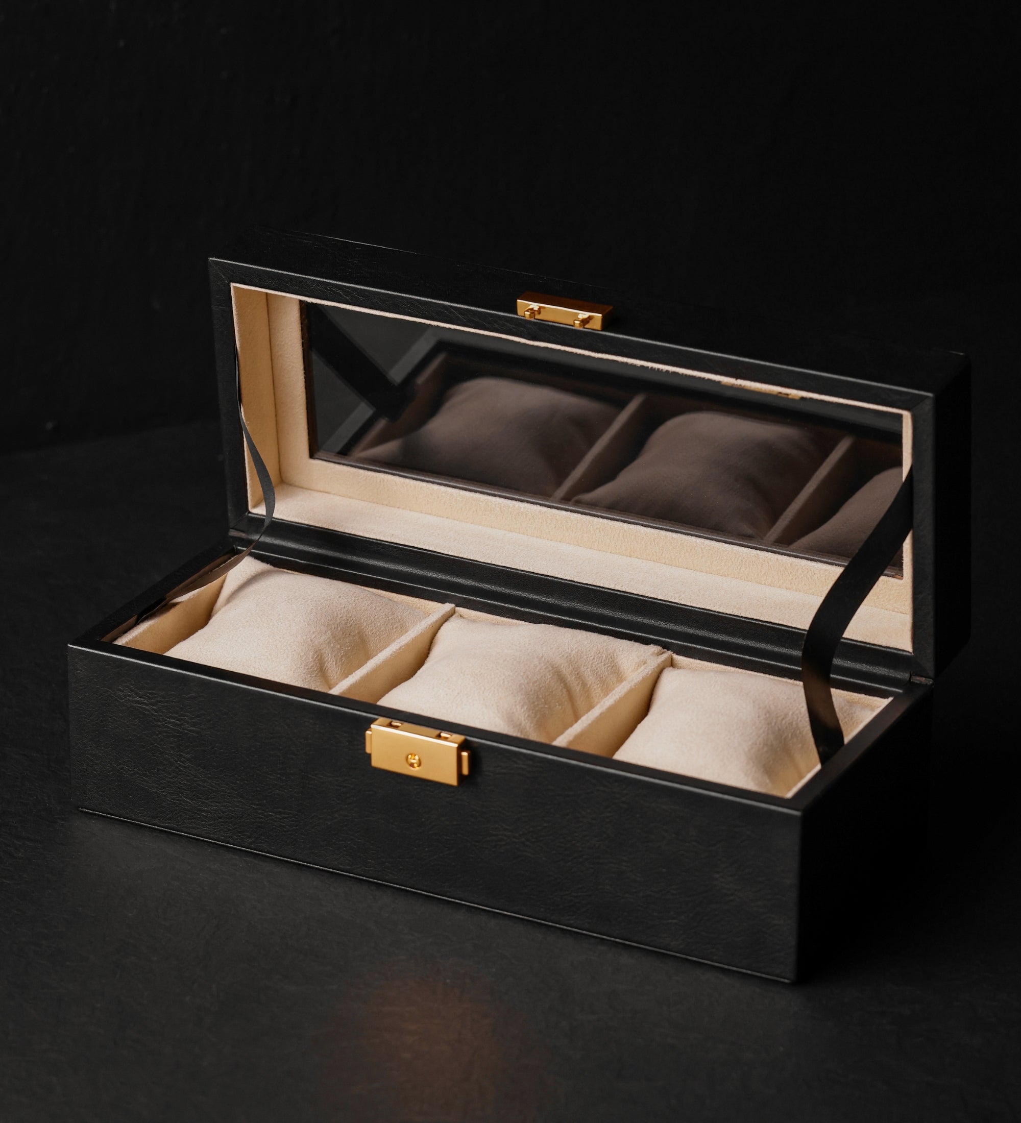 Womens Leather Watch Box, Watch Organizer - Silence