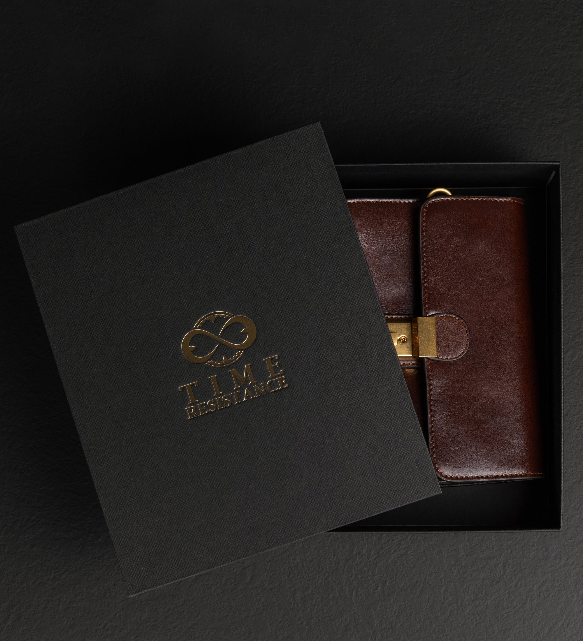 Leather Clutch Purse - The Maltese Falcon