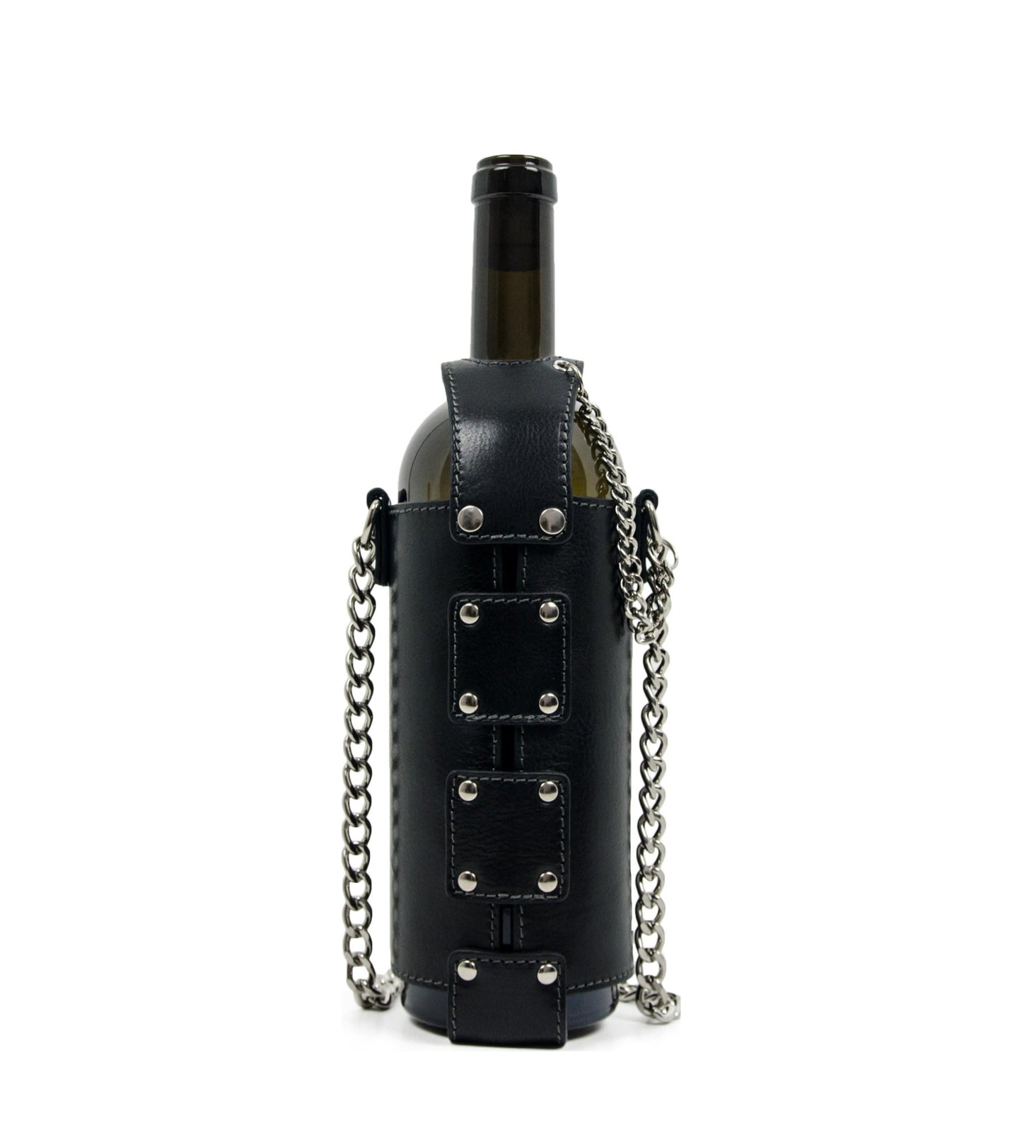 Leather Wine Tote - Saving Grapes