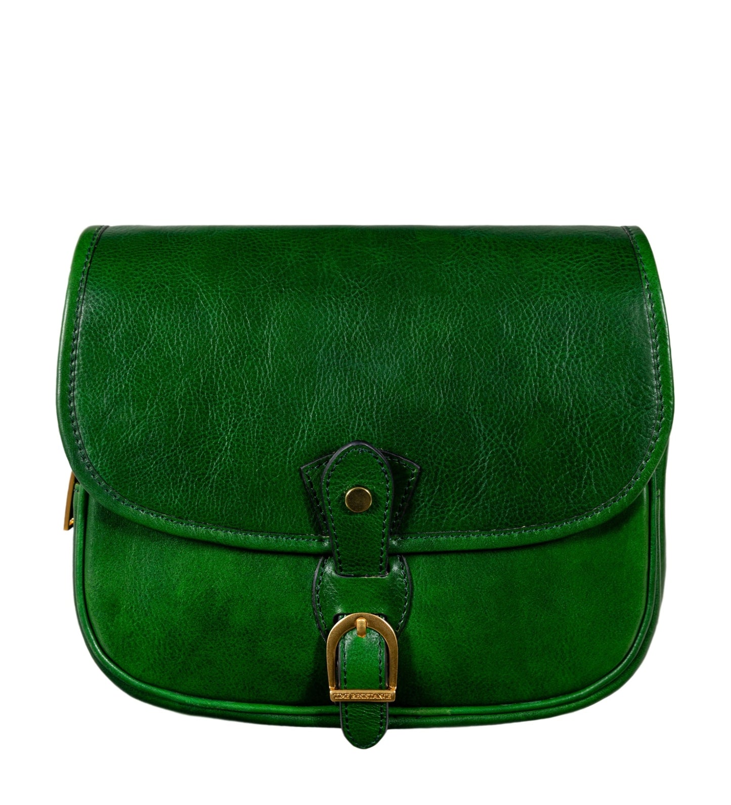 Womens Leather Saddle Bag - Women In Love