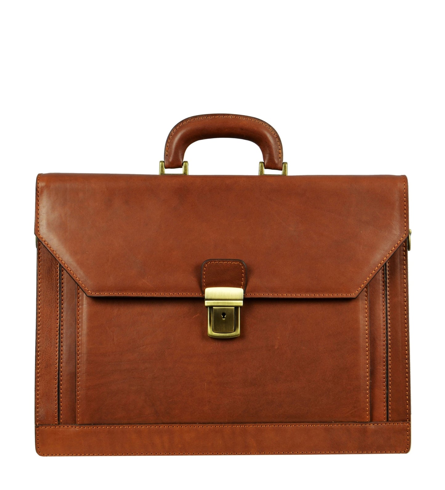 Large Leather Briefcase - Invisible Man