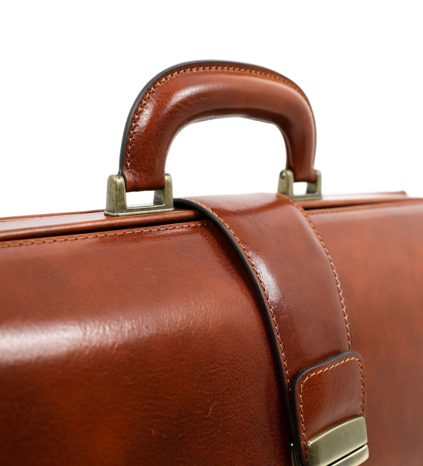 Large Leather Briefcase - The Firm