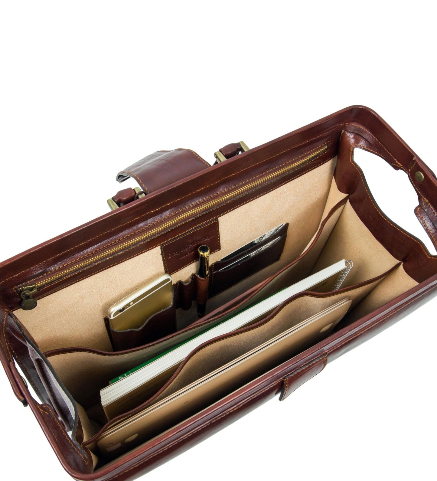 Large Leather Briefcase - The Firm