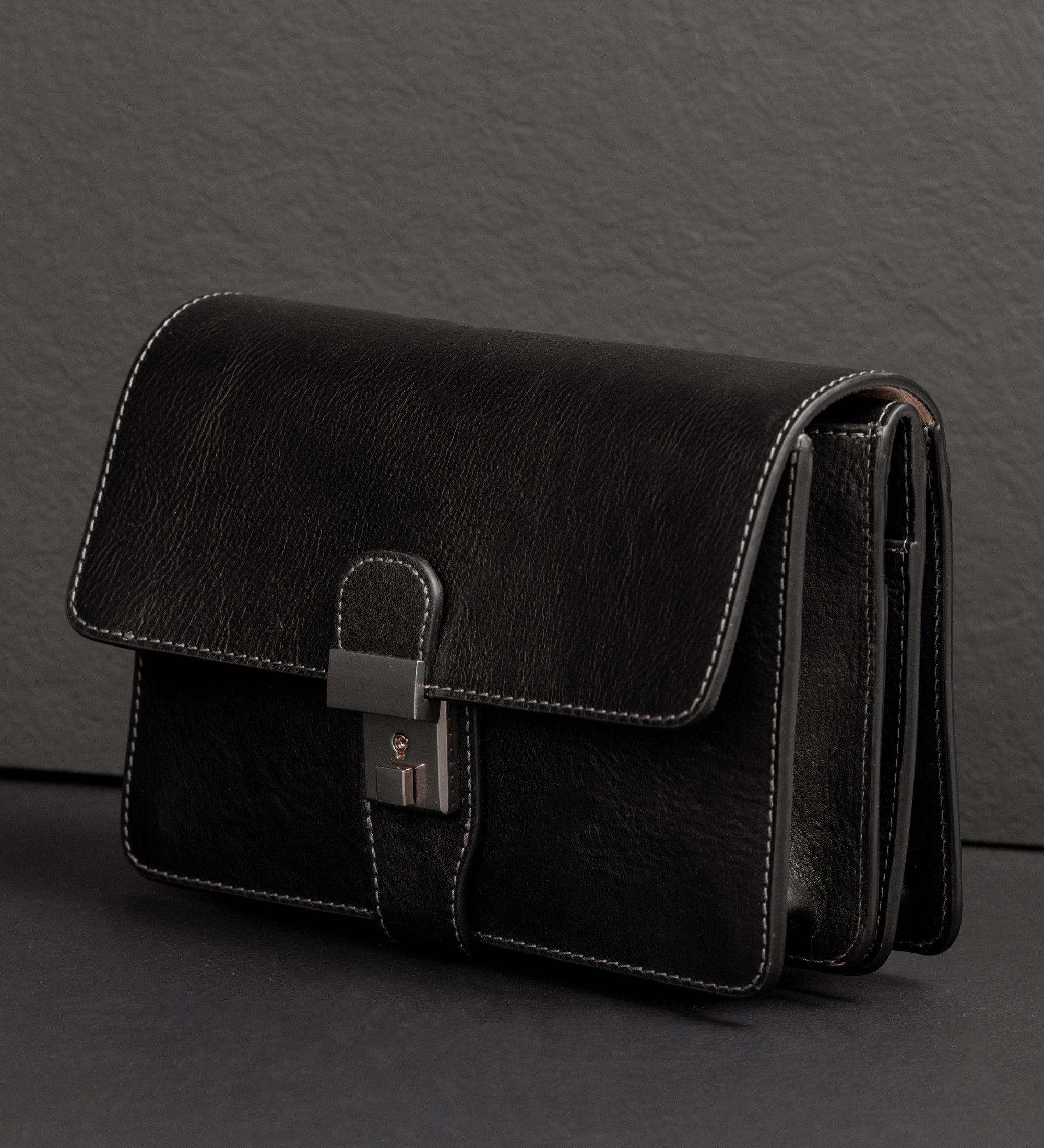Leather Clutch Purse - The Maltese Falcon