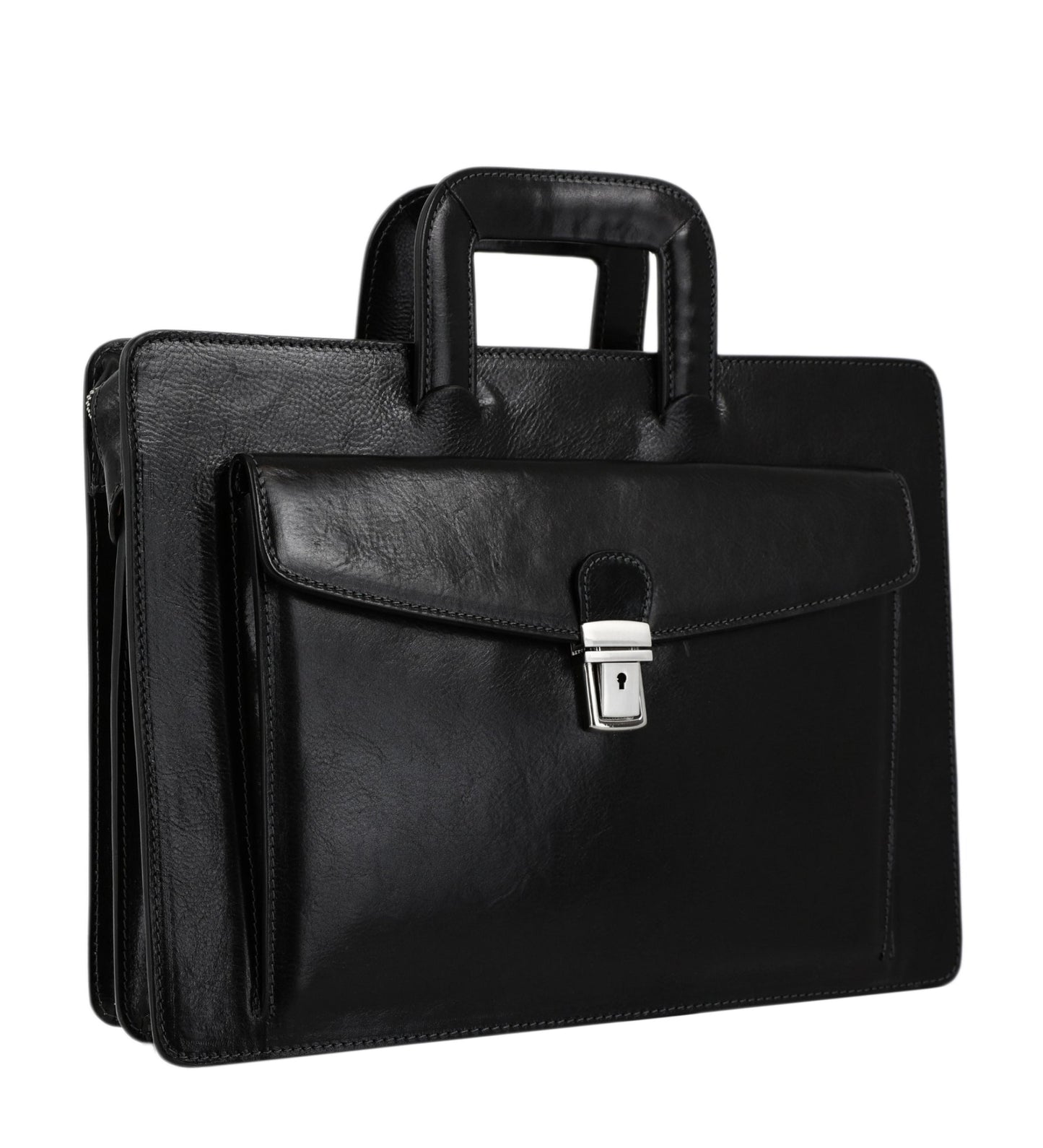 Womens Leather Briefcase - The Tempest