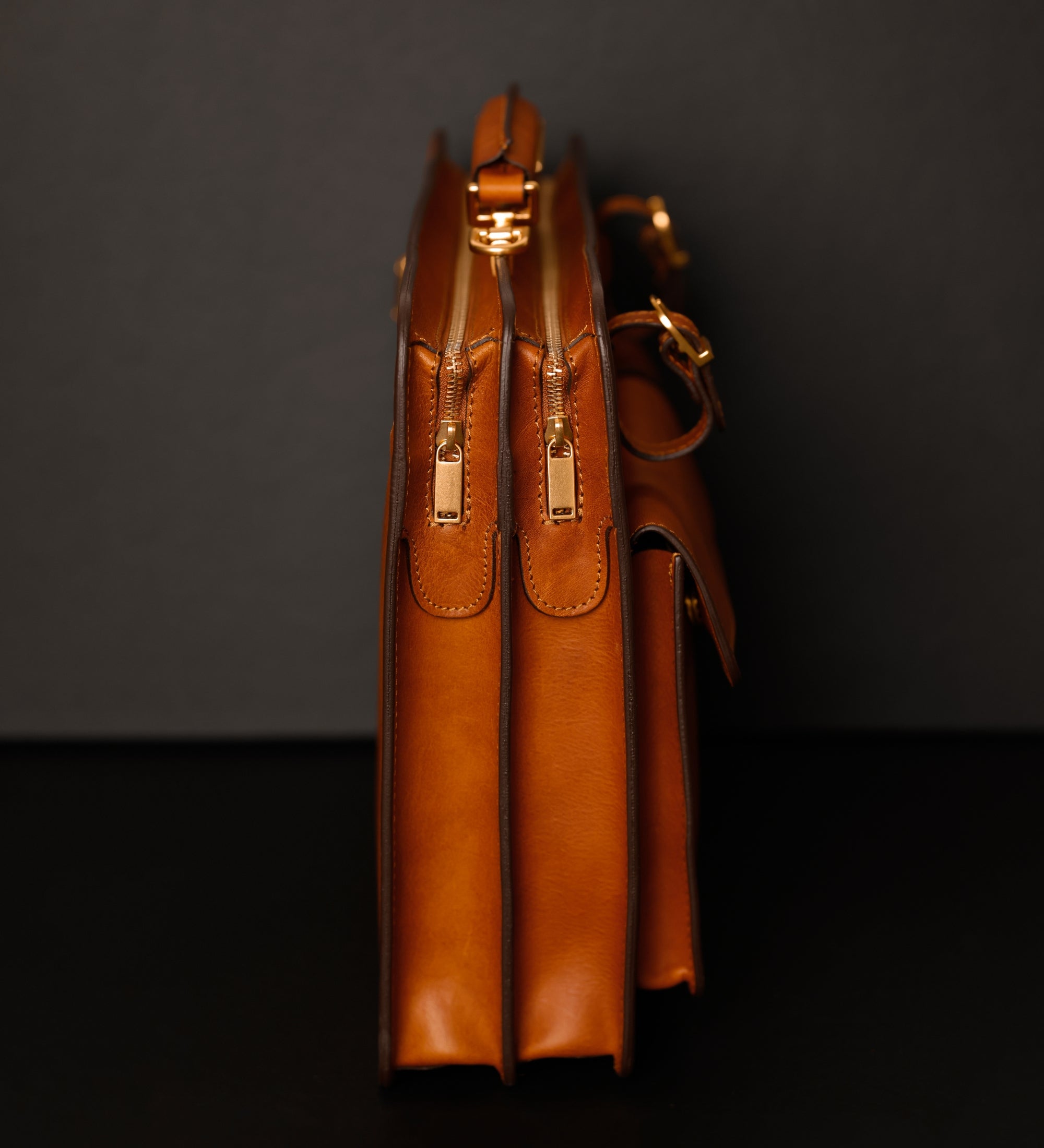 Leather Large Satchel Bag Briefcase - The Prophet