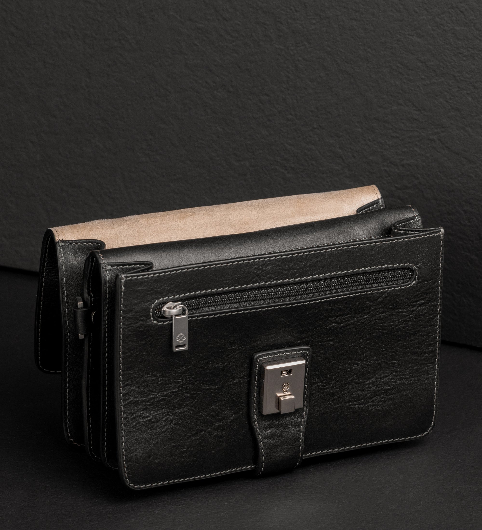 Leather Clutch Purse - The Maltese Falcon