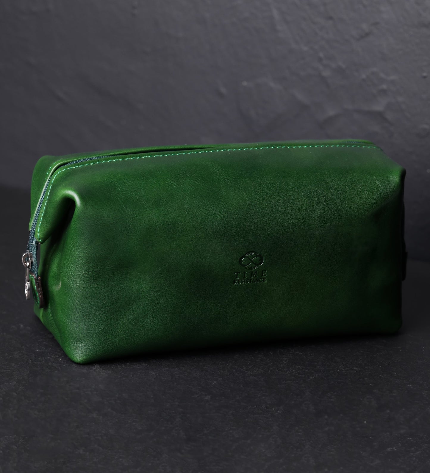 Small Leather Toiletry Bag for Women - Four Past Midnight