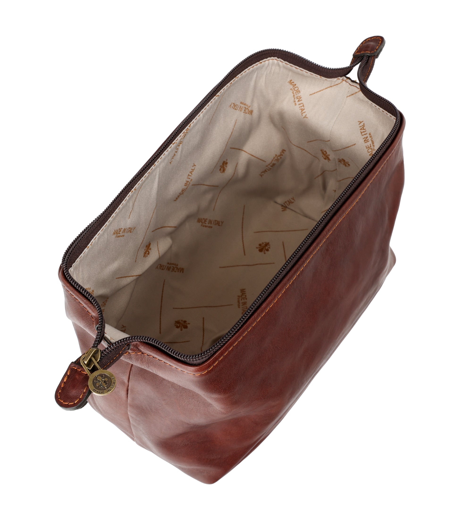 Leather Toiletry Bag for Women - Four Past Midnight
