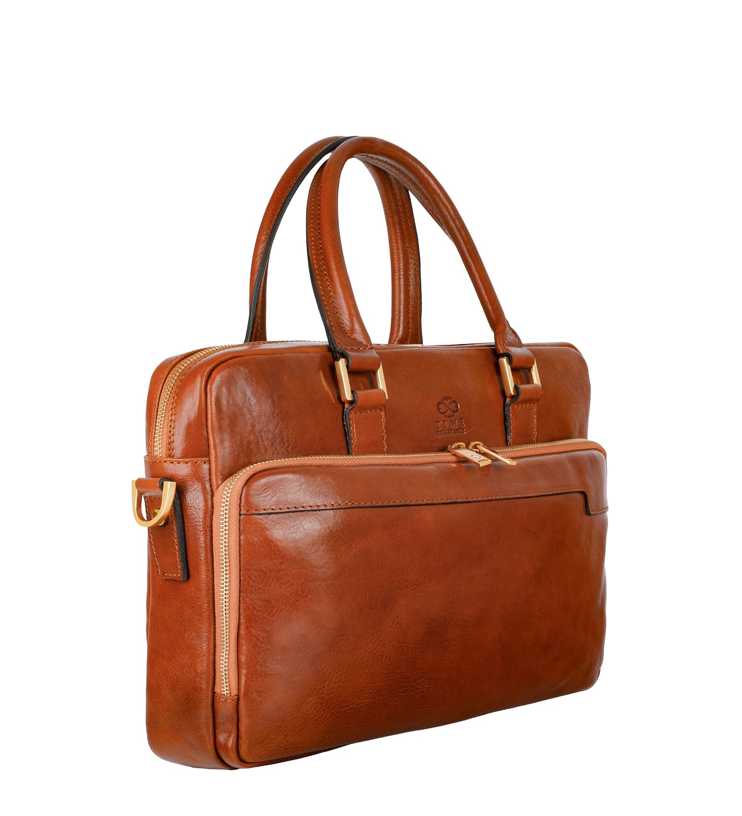 Leather Briefcase Laptop Bag - Orlando