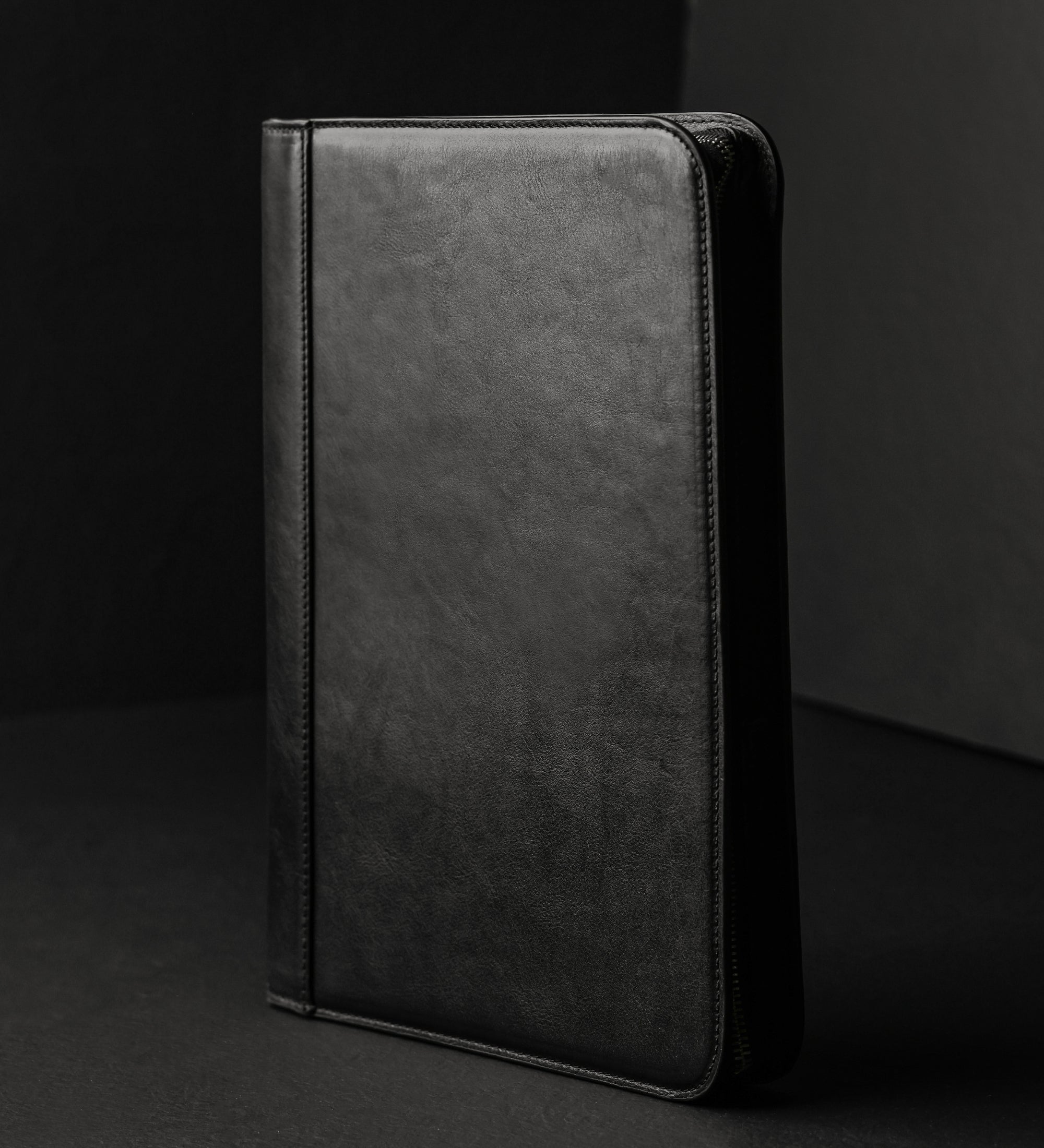 Womens Leather A4 Documents Folder Organizer - Candide