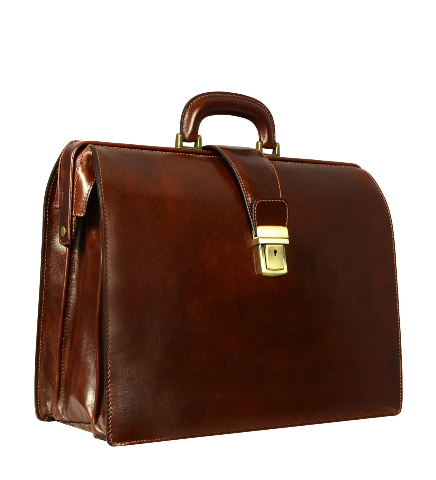 Large Leather Briefcase - The Firm