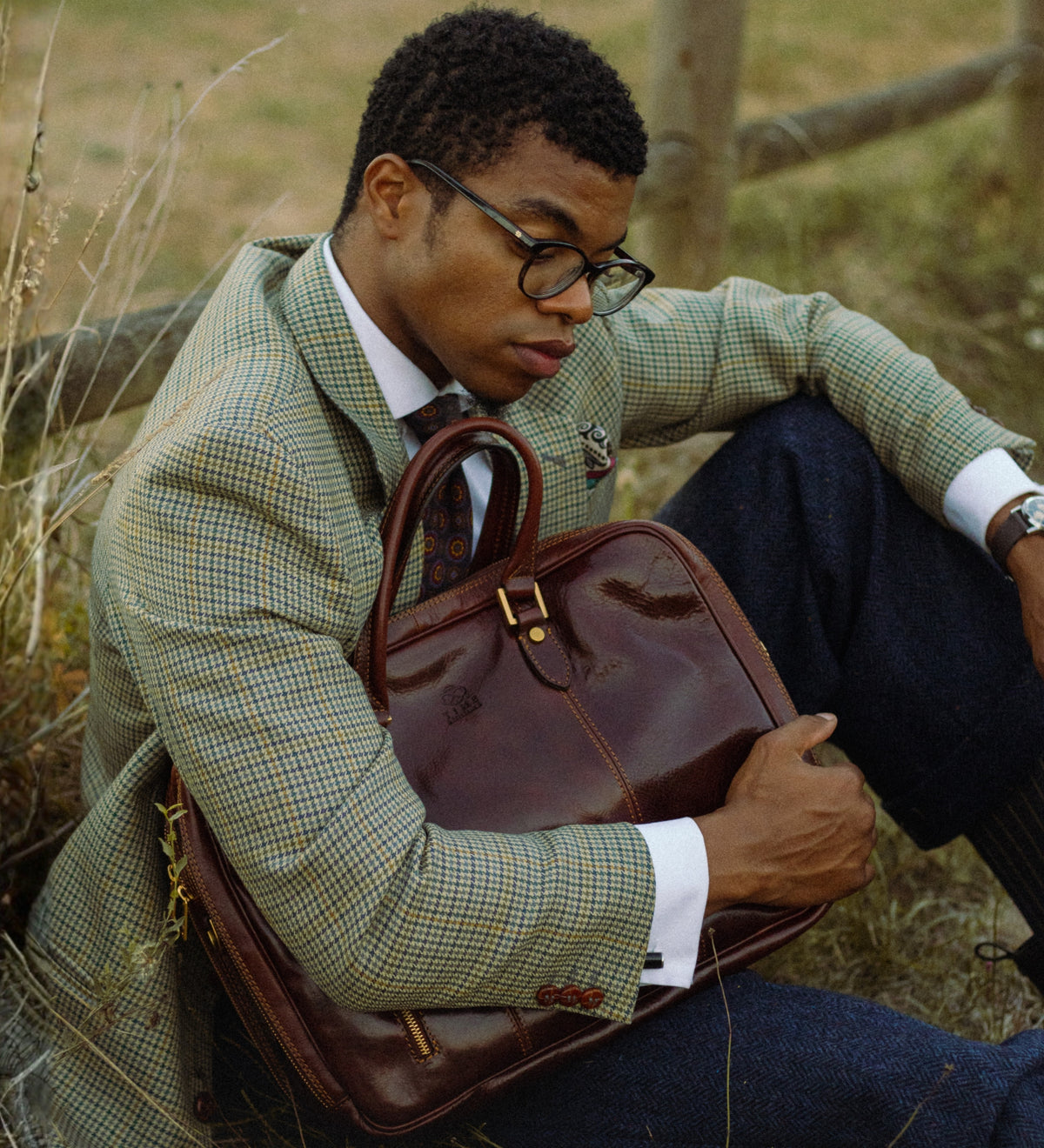 Leather Convertible Briefcase Backpack - A Farewell to Arms