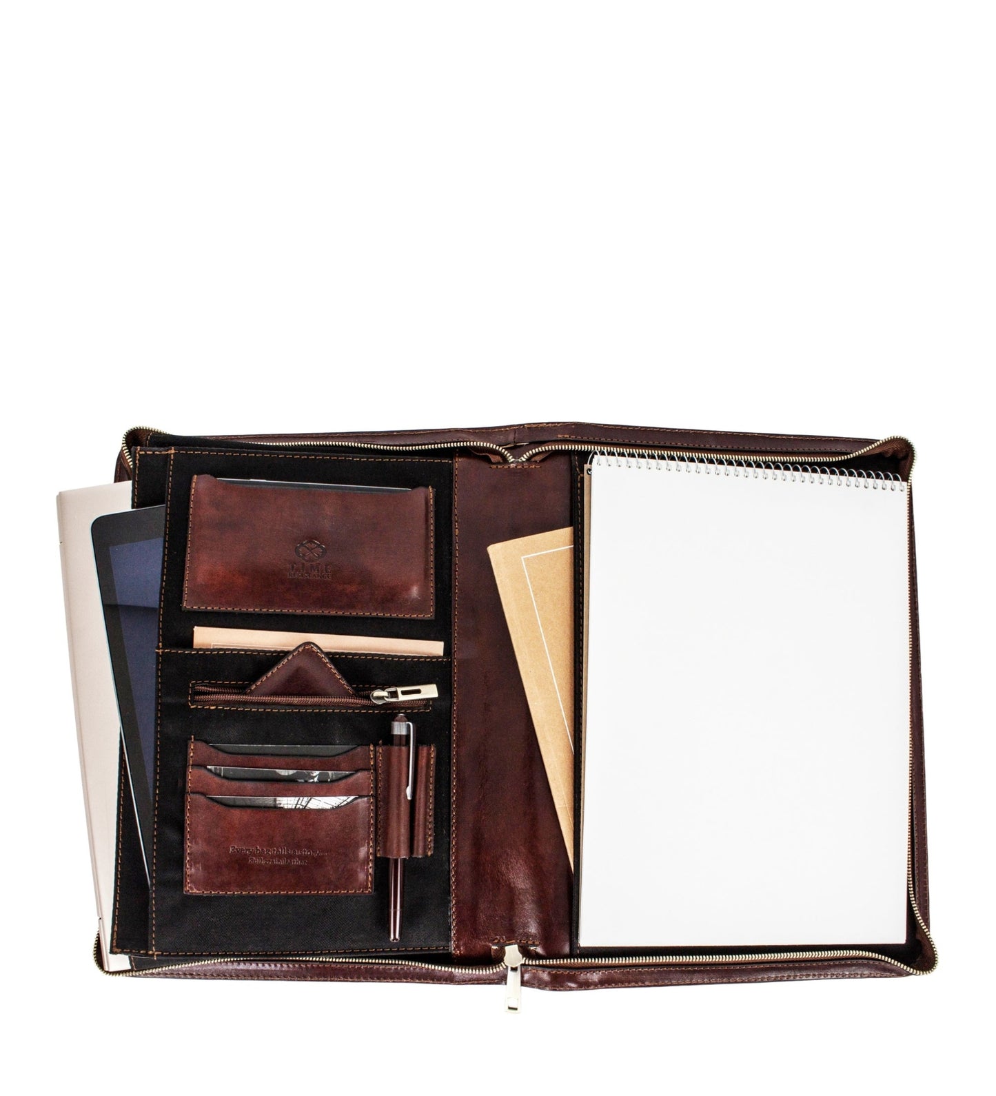 Leather A4 Documents Folder Organizer - Candide