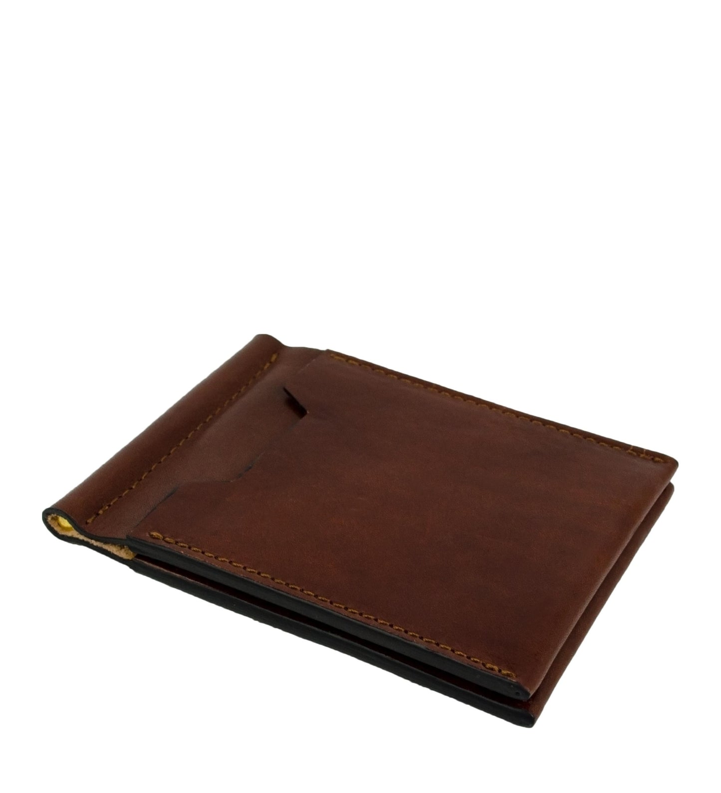 Leather Money Clip Wallet - Tom Jones