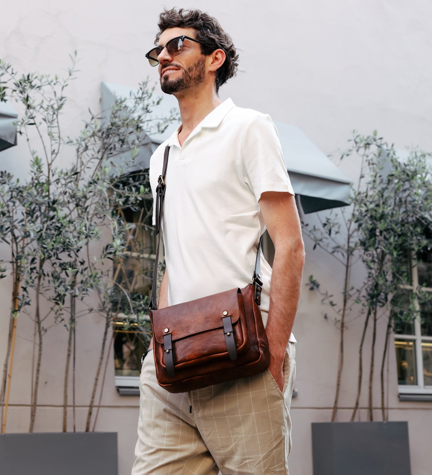 Leather Satchel Bag - Persuasion