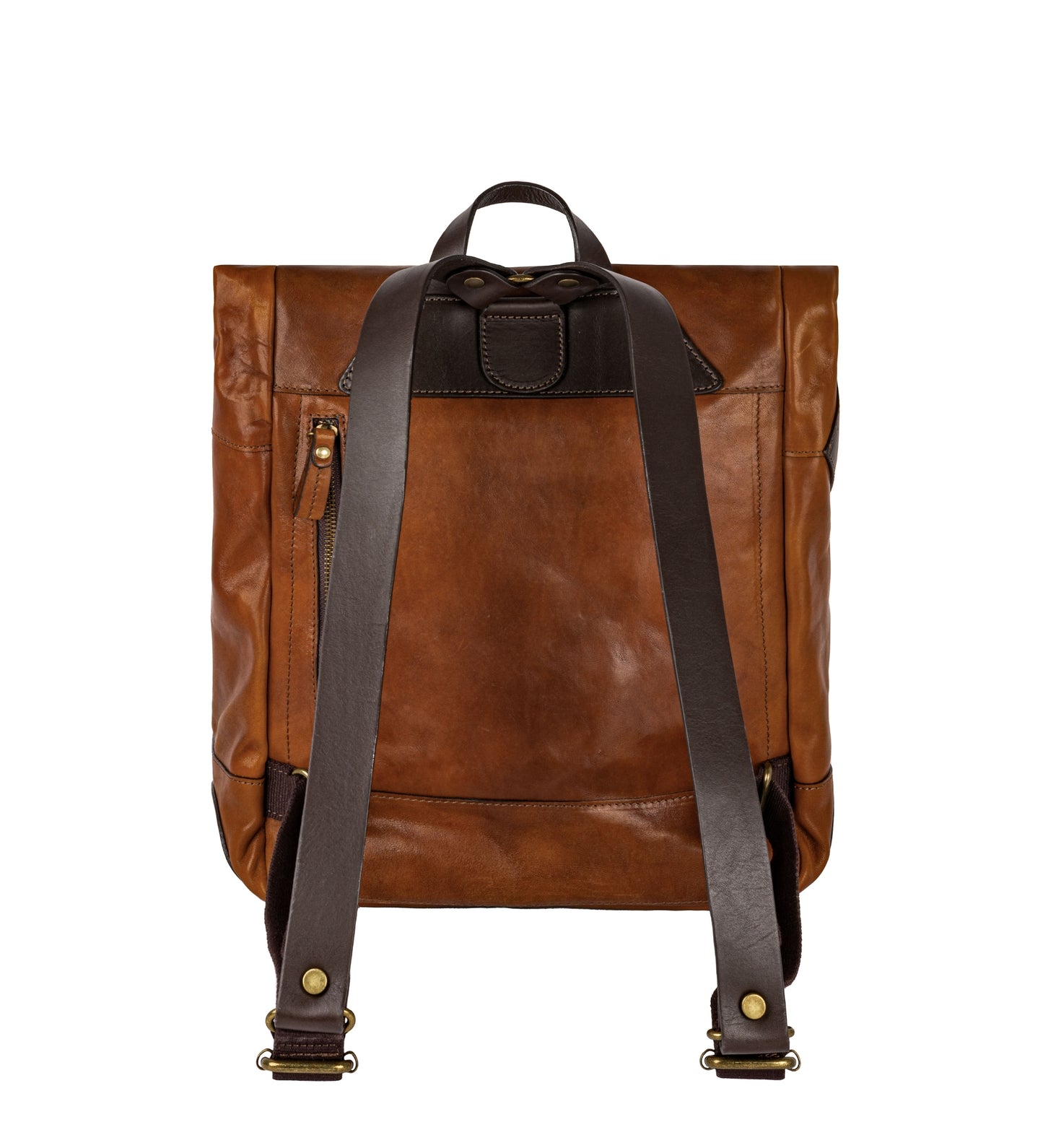 Leather Roll-Top Backpack - The Secret History