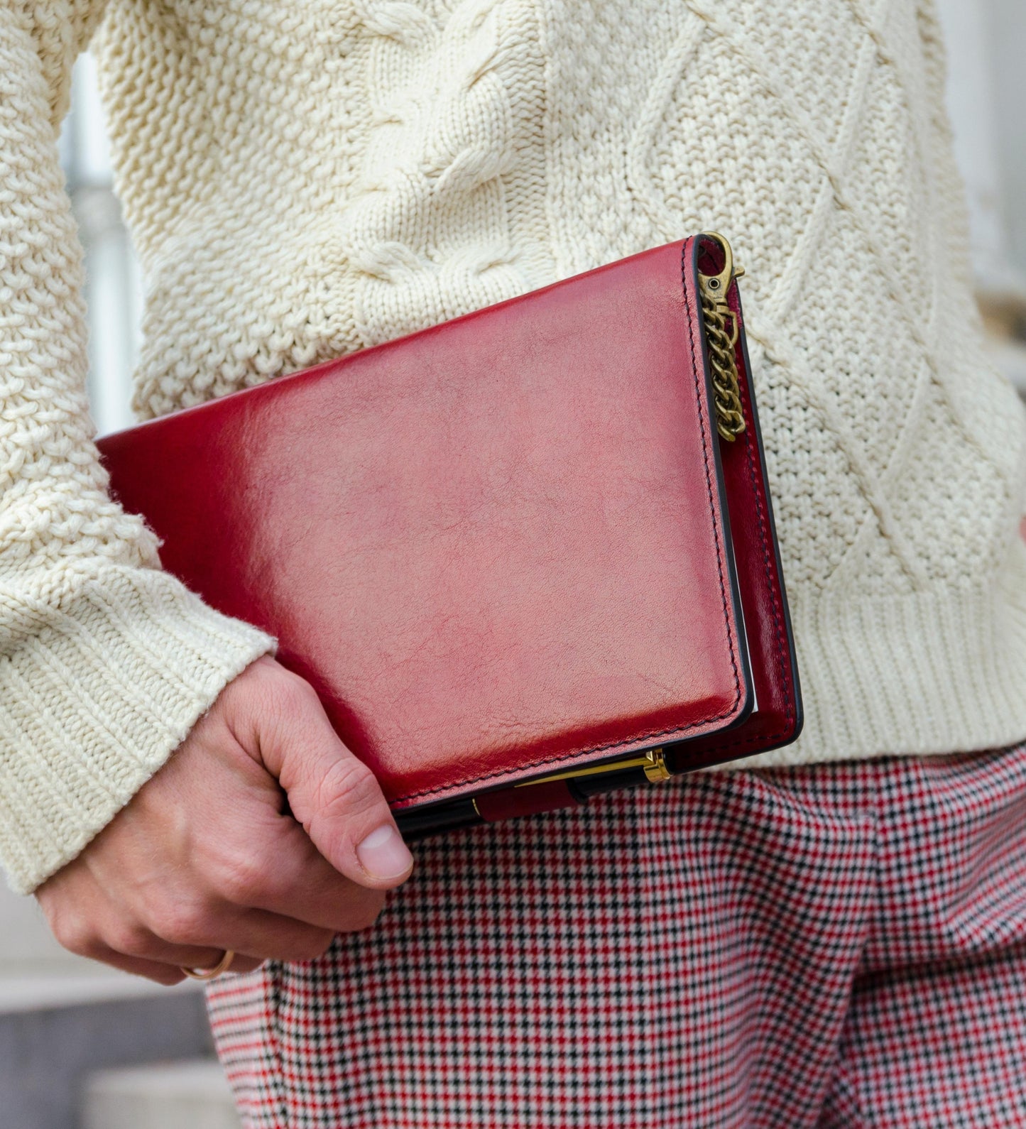 Leather Journal with Refillable A5 Notepad - The Diary of a Nobody