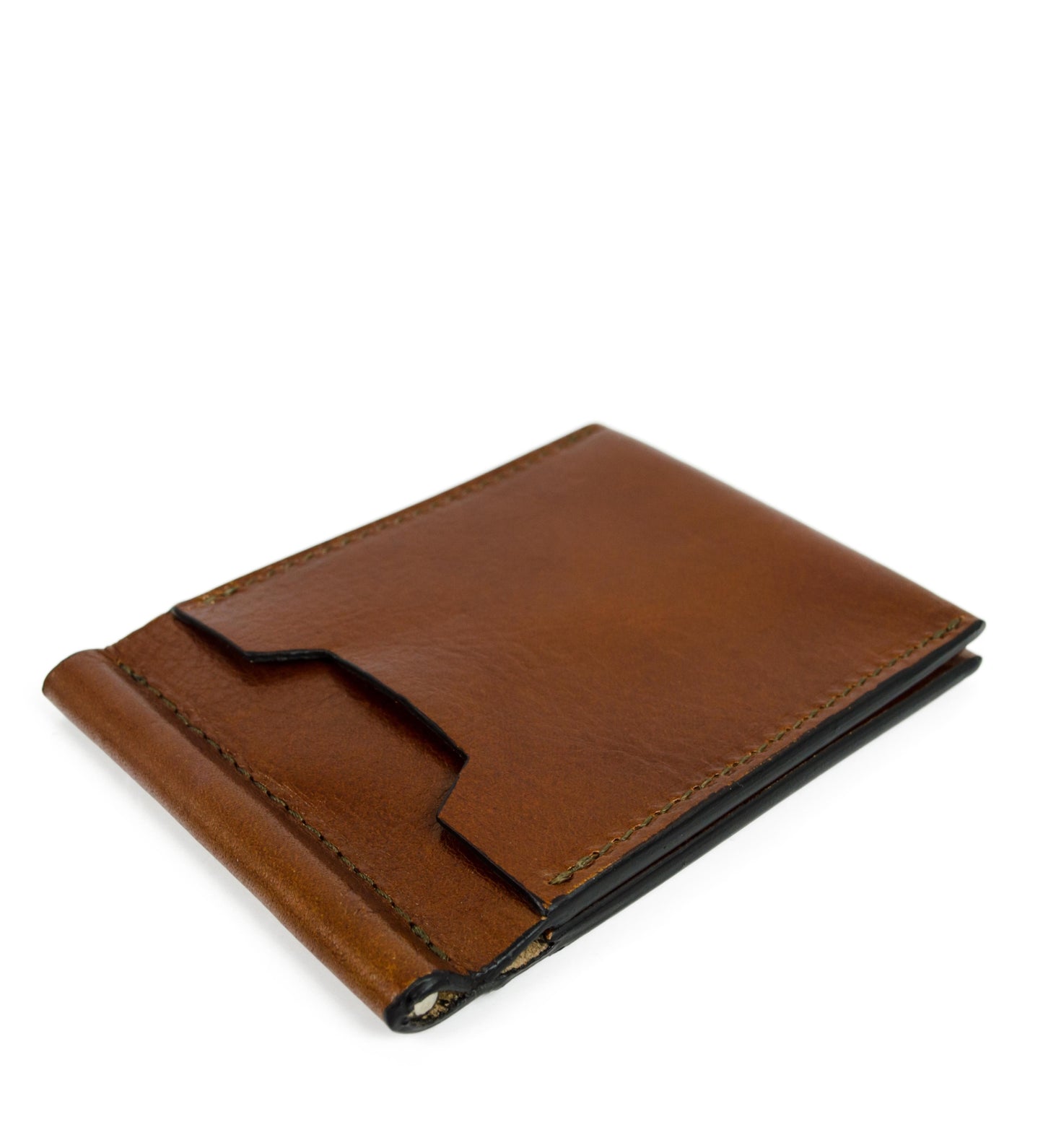 Leather Money Clip Wallet - Tom Jones