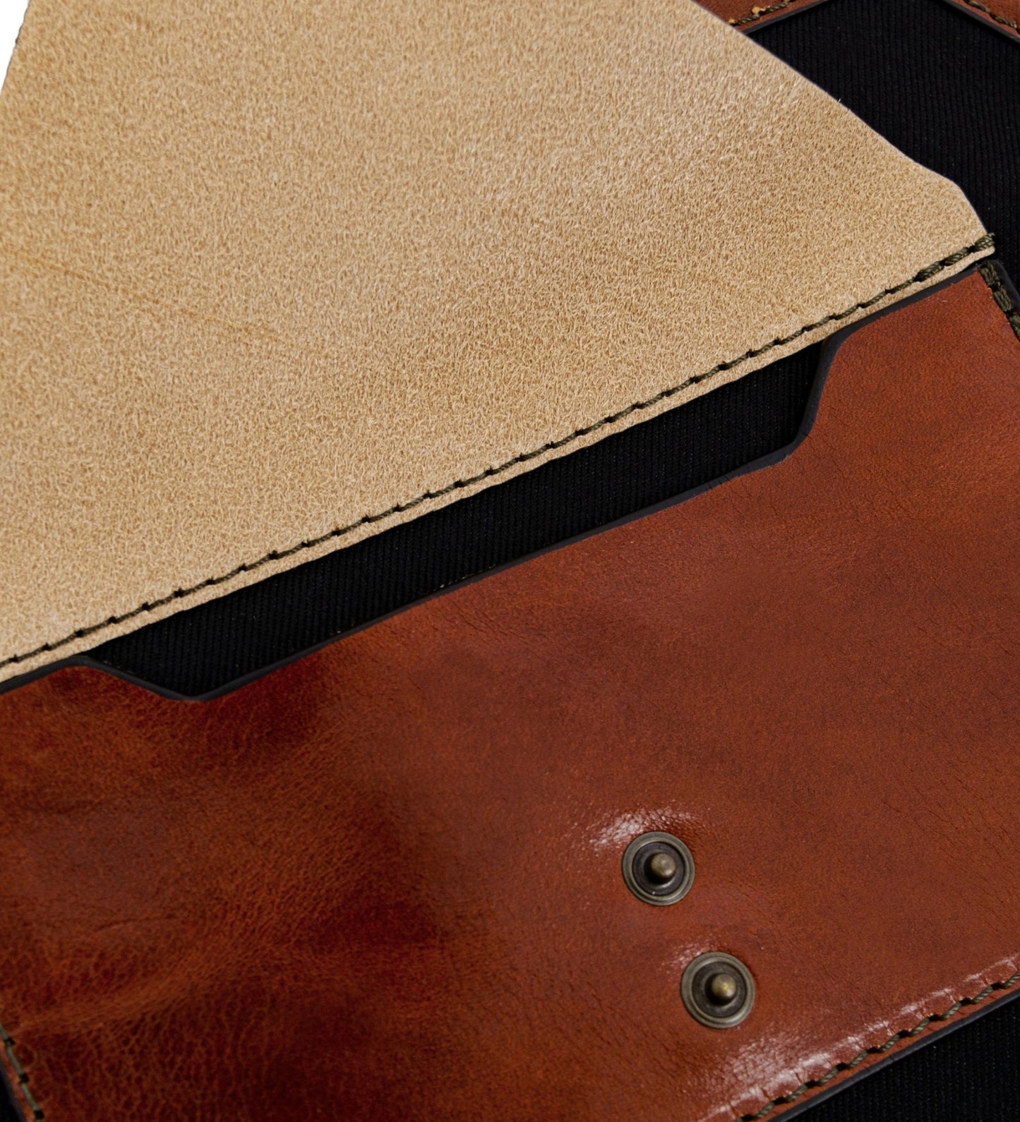 Leather A4 Documents Folder Organizer - The Call of the Wild