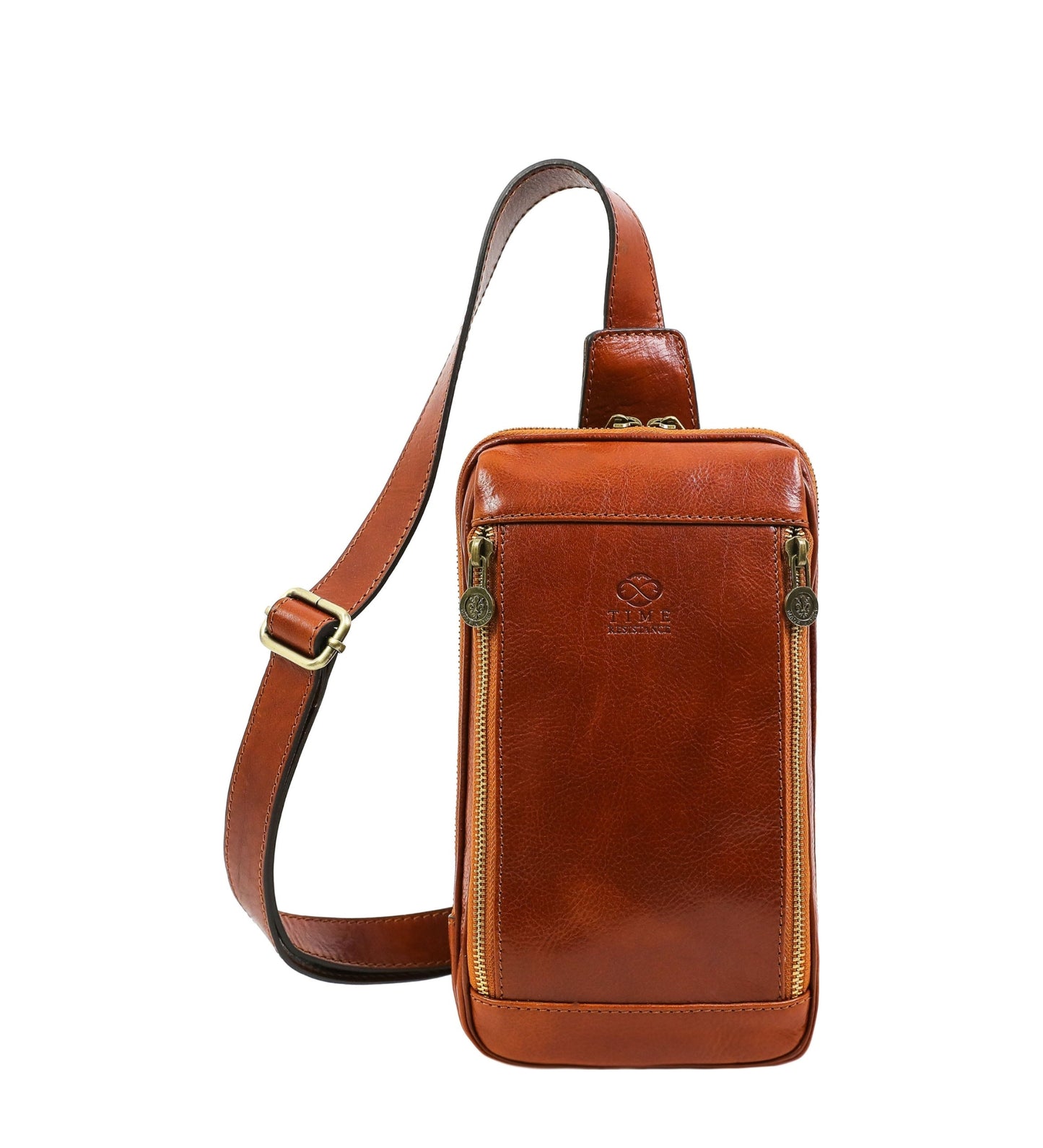 Leather Sling Bag Chest Bag - Kim