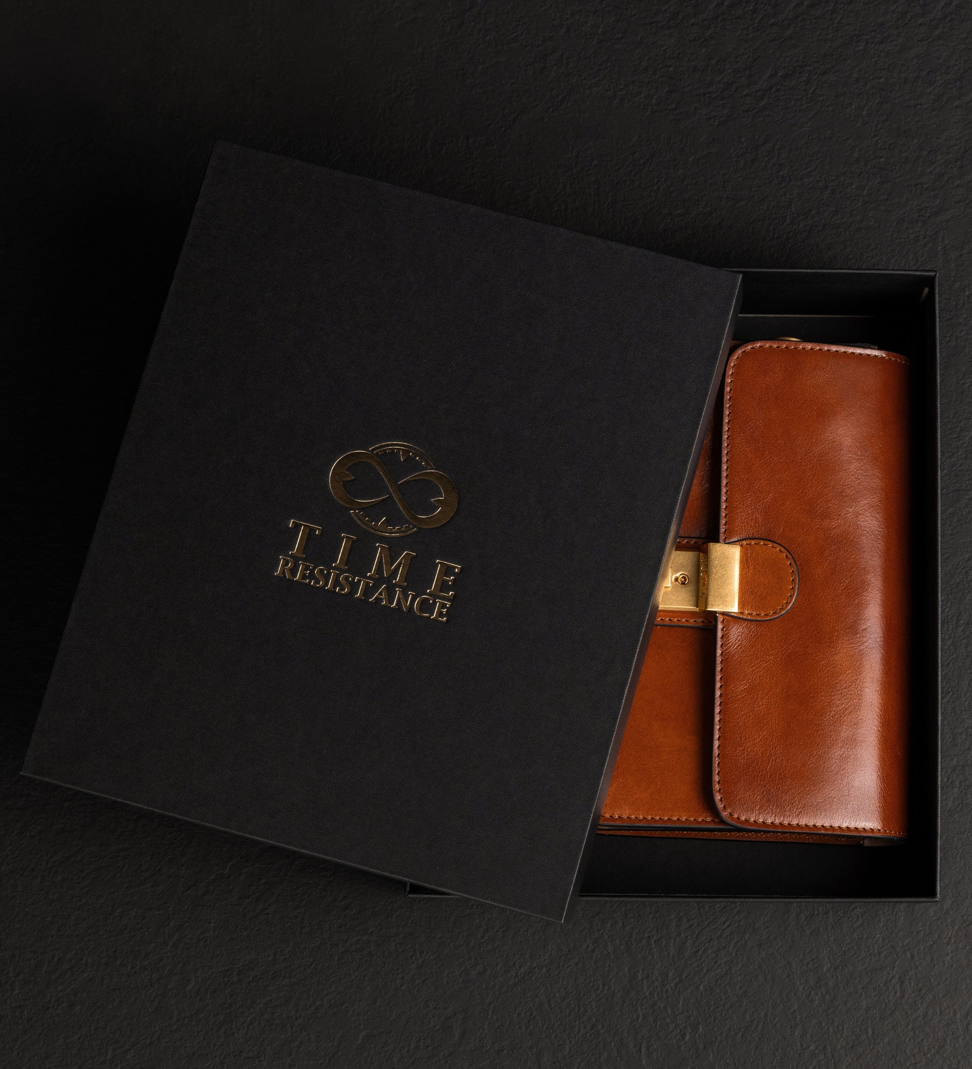 Leather Clutch Purse - The Maltese Falcon