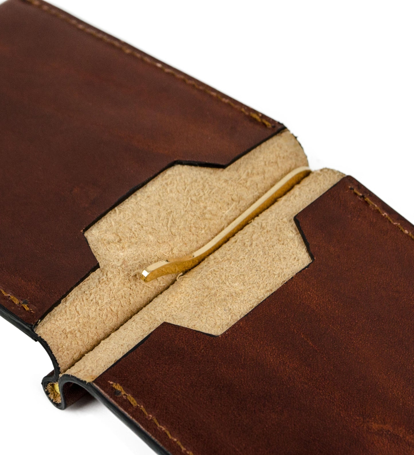 Leather Money Clip Wallet - Tom Jones