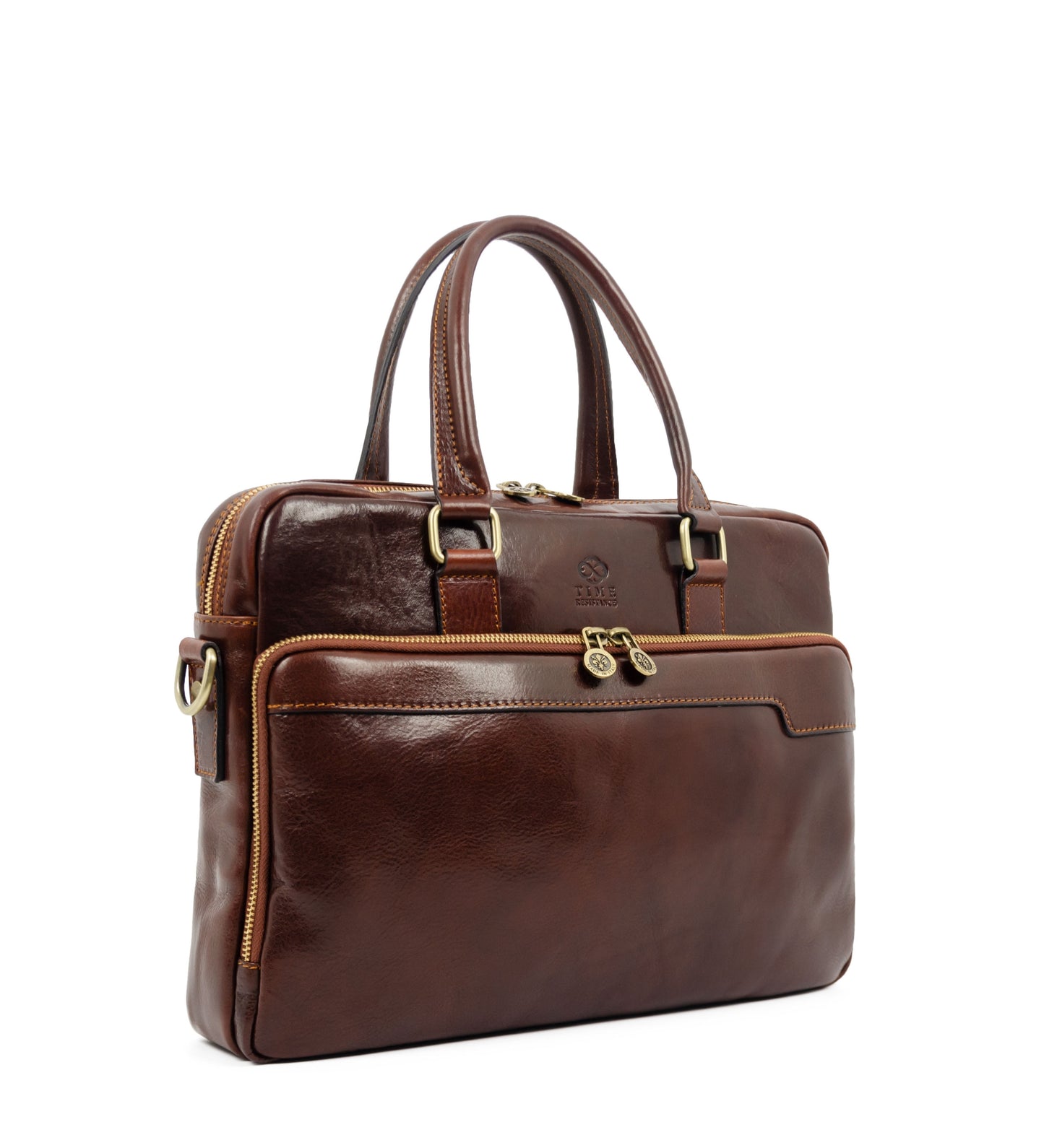 Leather Briefcase Laptop Bag - Orlando