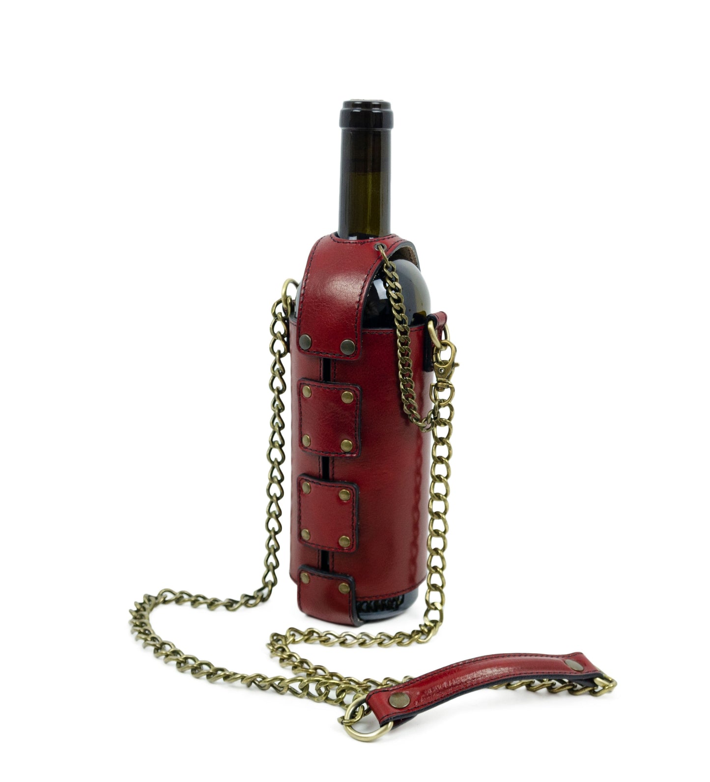 Leather Wine Tote - Saving Grapes