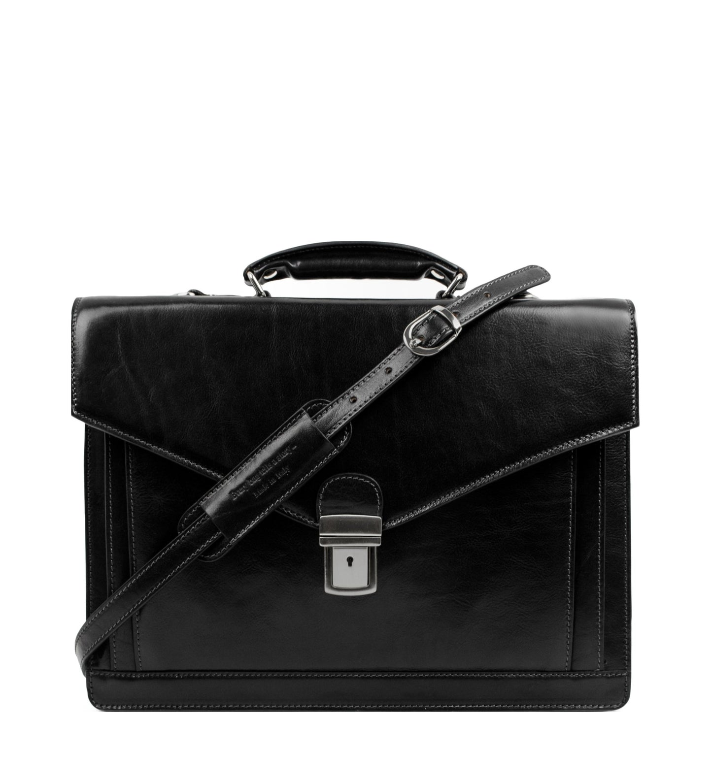 Classic Design Leather Briefcase - The Magus