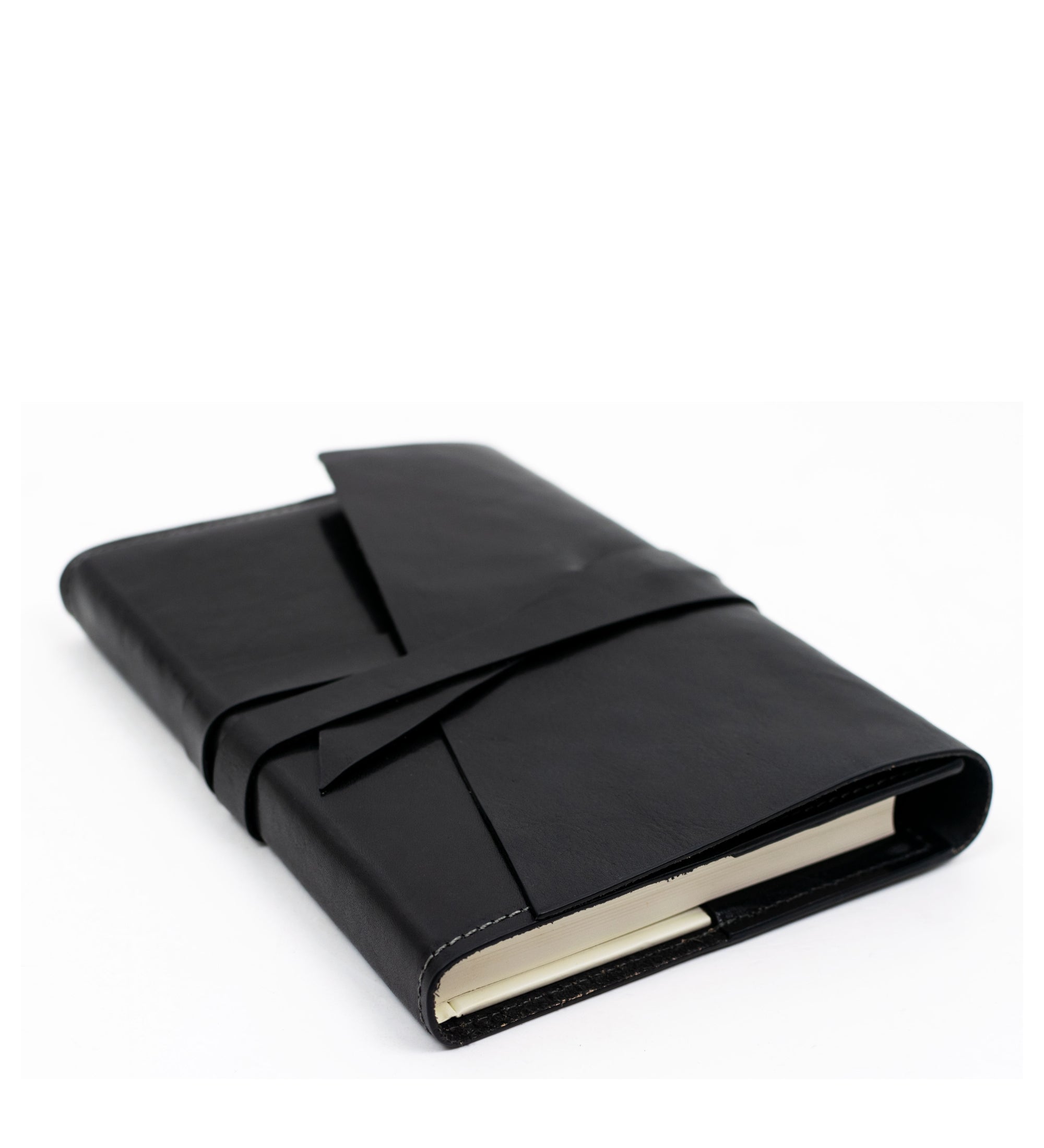 Leather Journal with Refillable A5 Notepad - P.S. I Love You