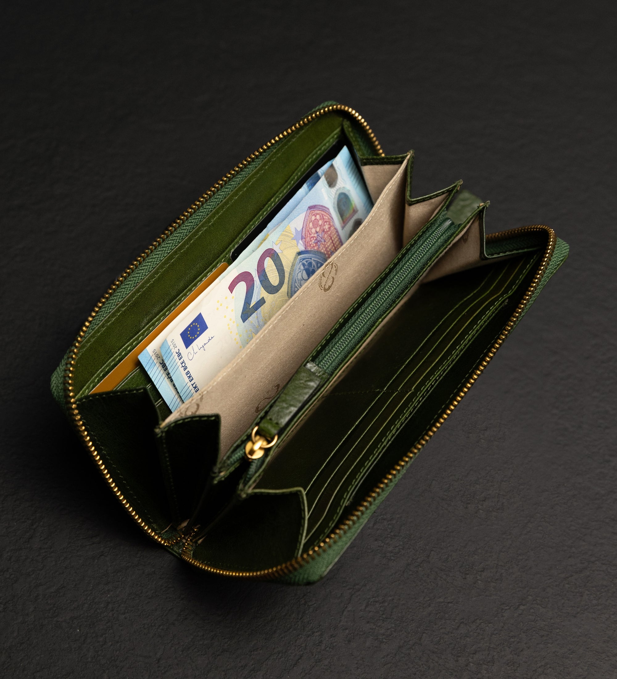 Women’s Leather Continental Wallet - Excellent Women