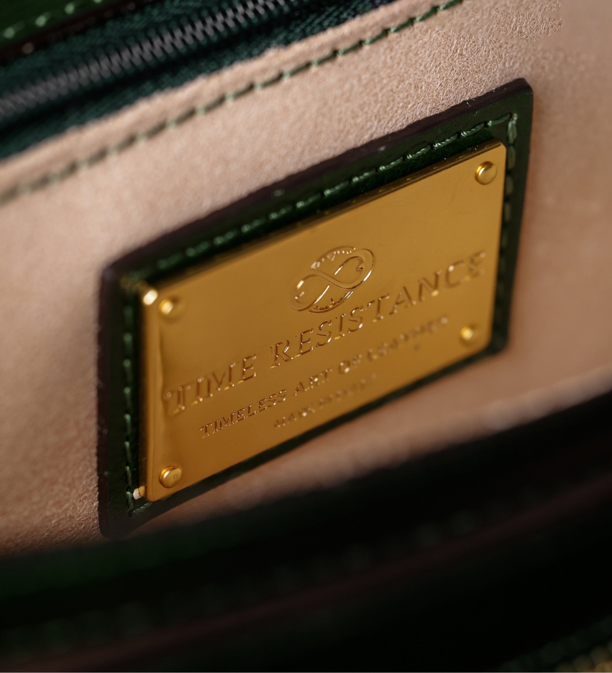 Leather Briefcase Laptop Bag - Illusions