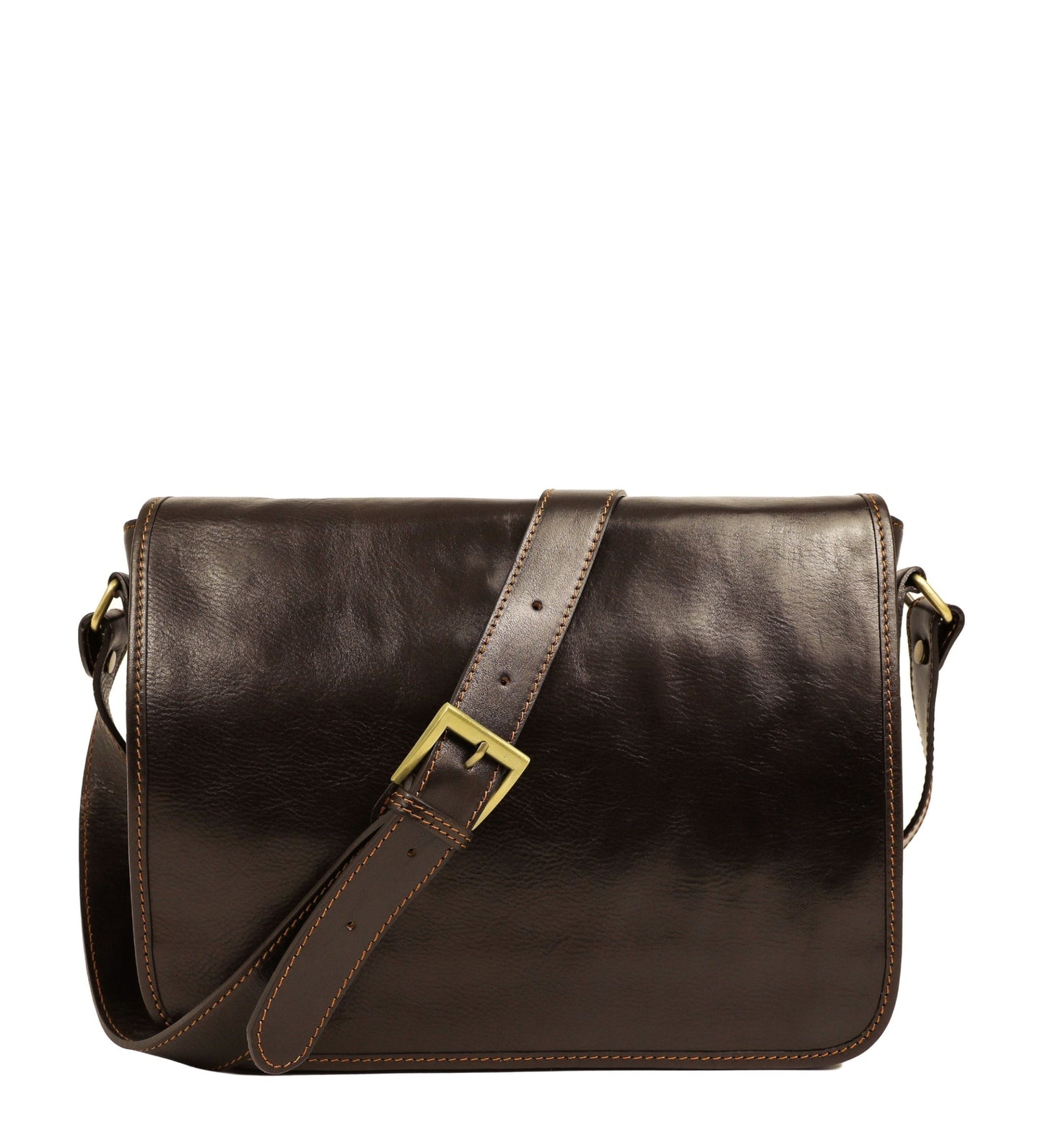 Leather Messenger Bag – The Stranger