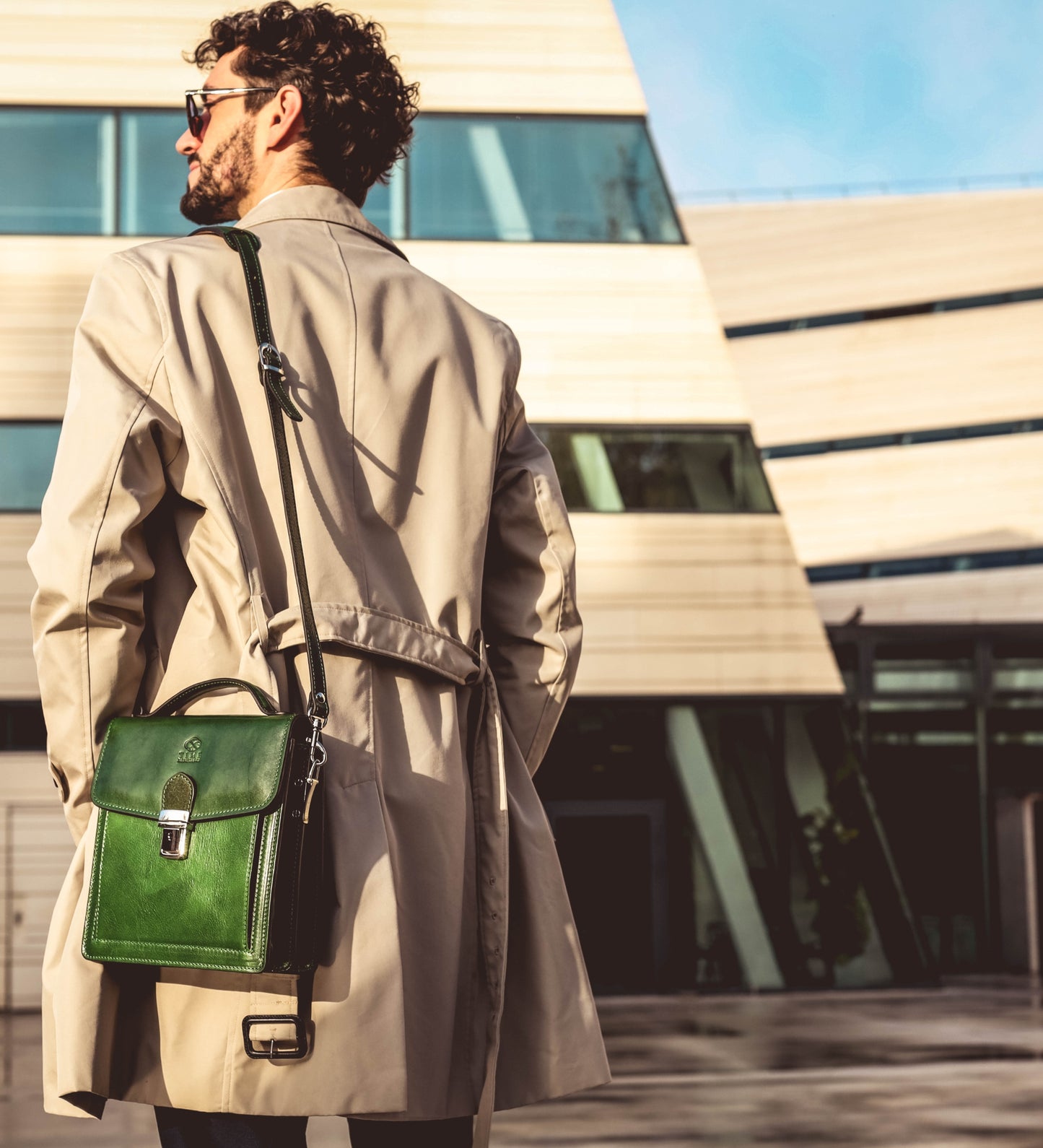 Small Leather Briefcase - Walden