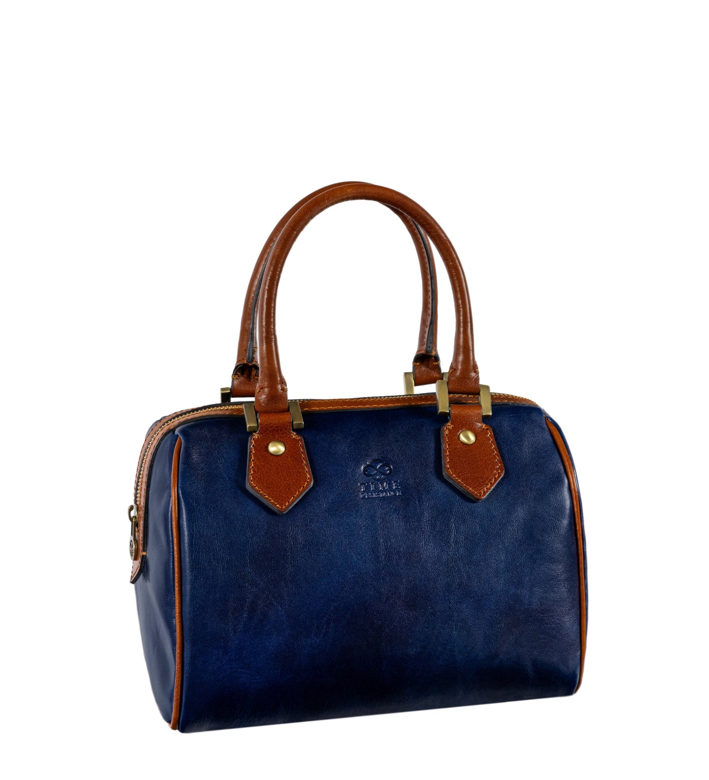 Womens Leather Barrel Bag - Little Dorrit