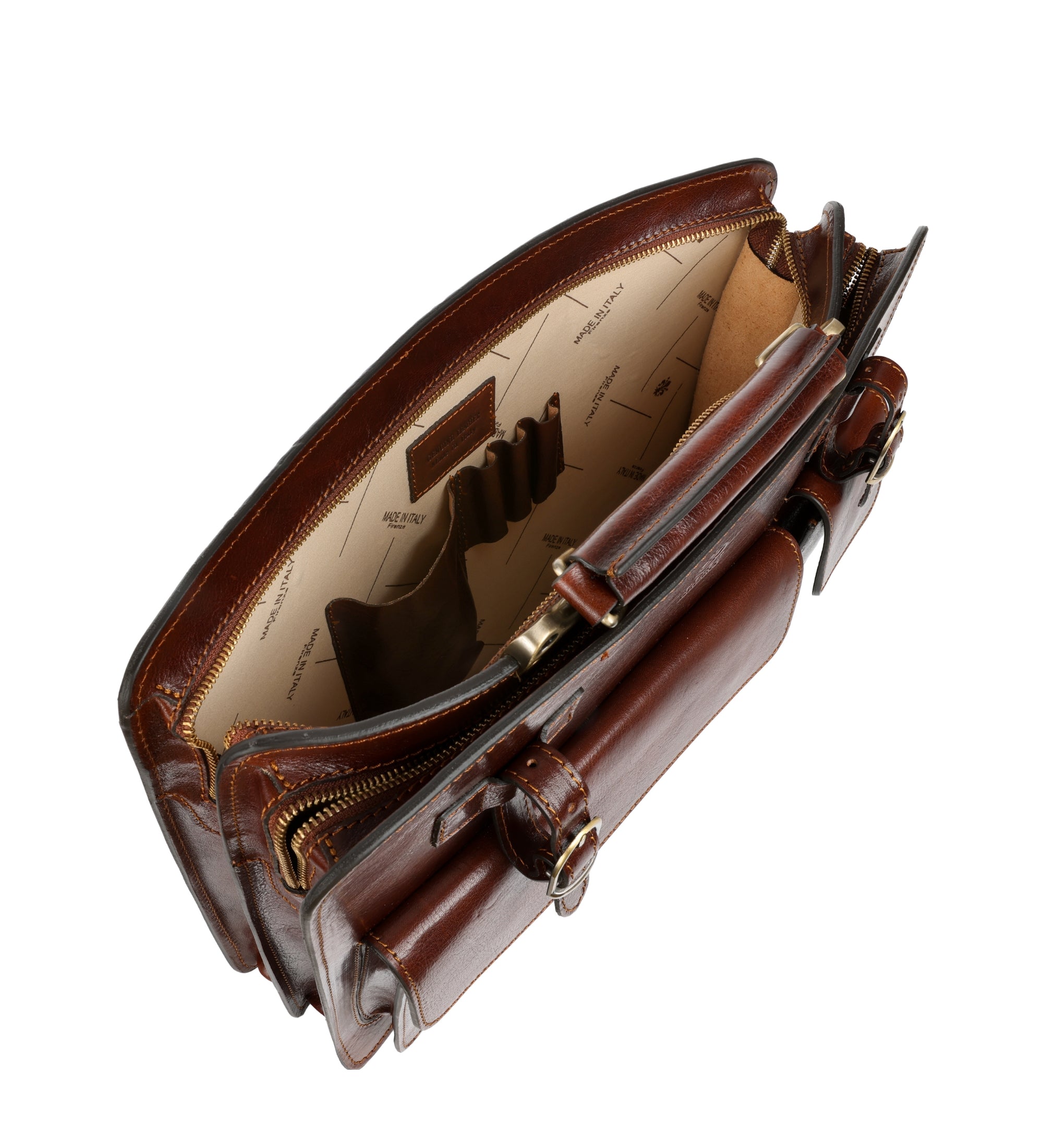 Leather Large Satchel Bag Briefcase - The Prophet