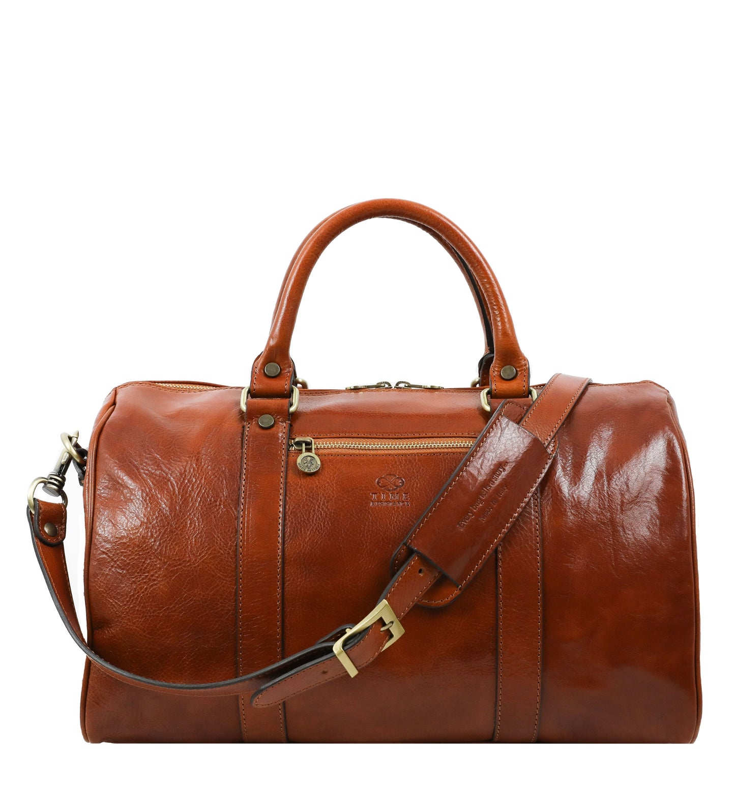 Small Leather Overnight Bag, Duffel Bag - The Ambassadors