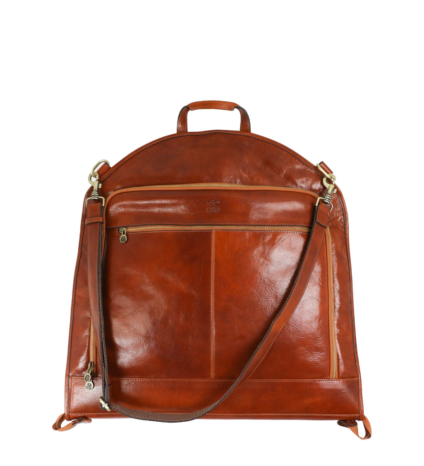 Leather Garment Bag - Travels with Charley