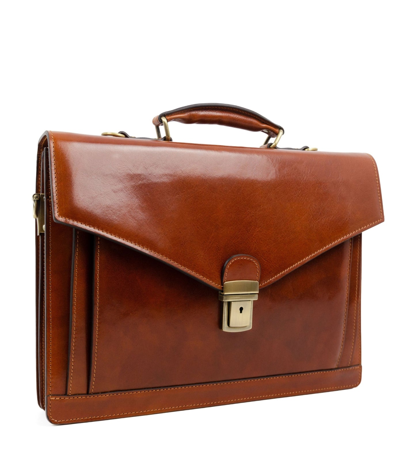 Classic Design Leather Briefcase - The Magus