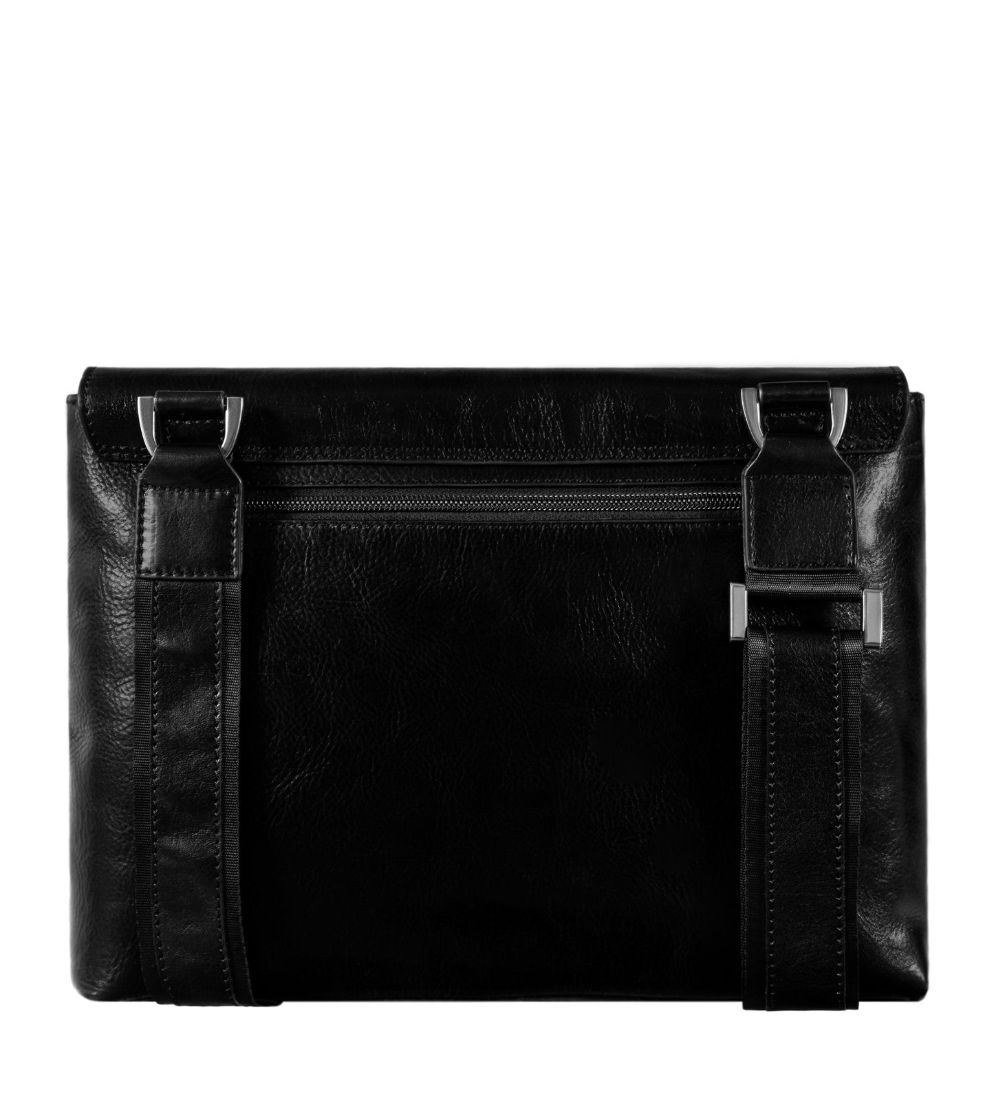 Leather Messenger Bag - A Room with a View