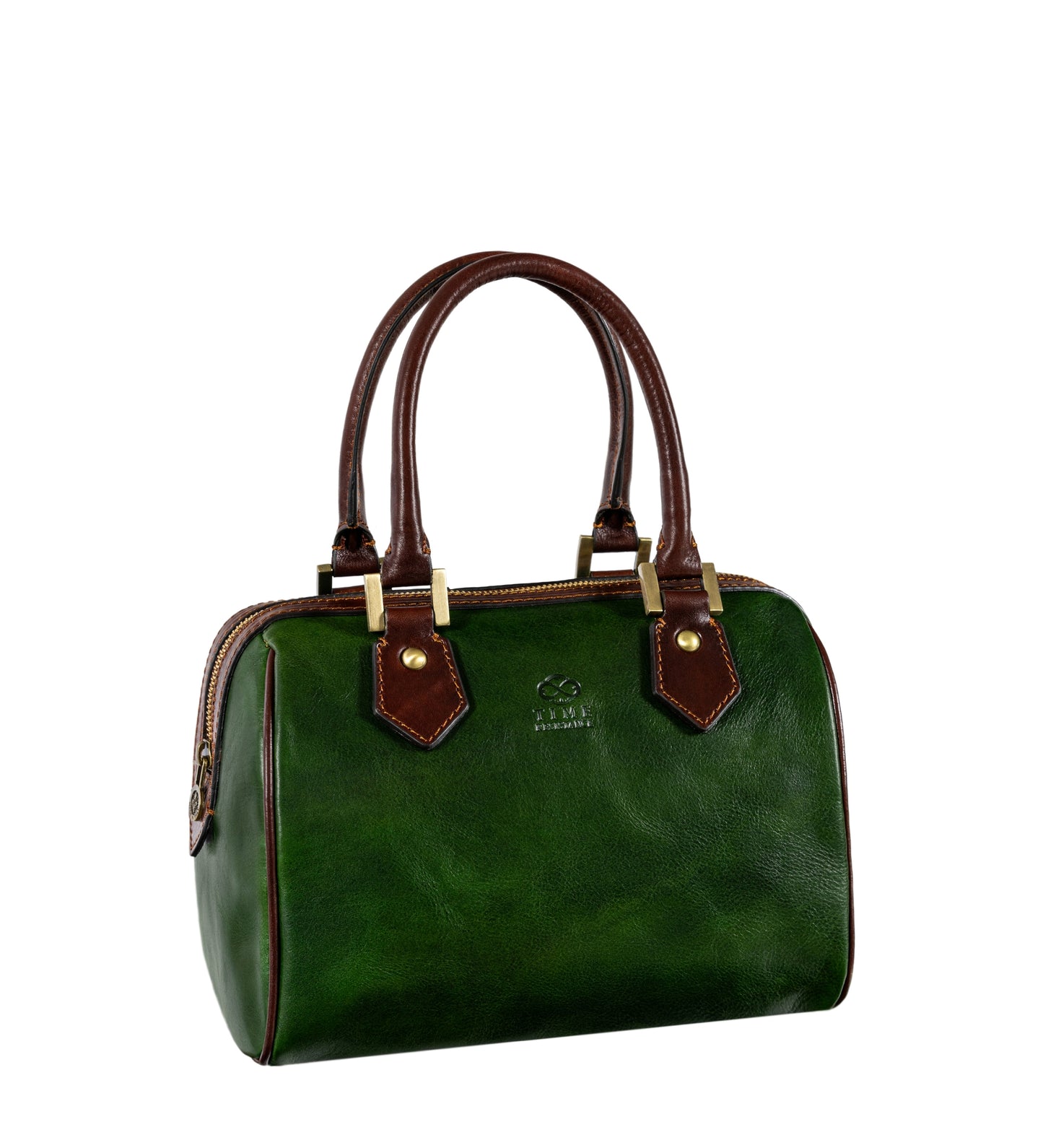 Womens Leather Barrel Bag - Little Dorrit