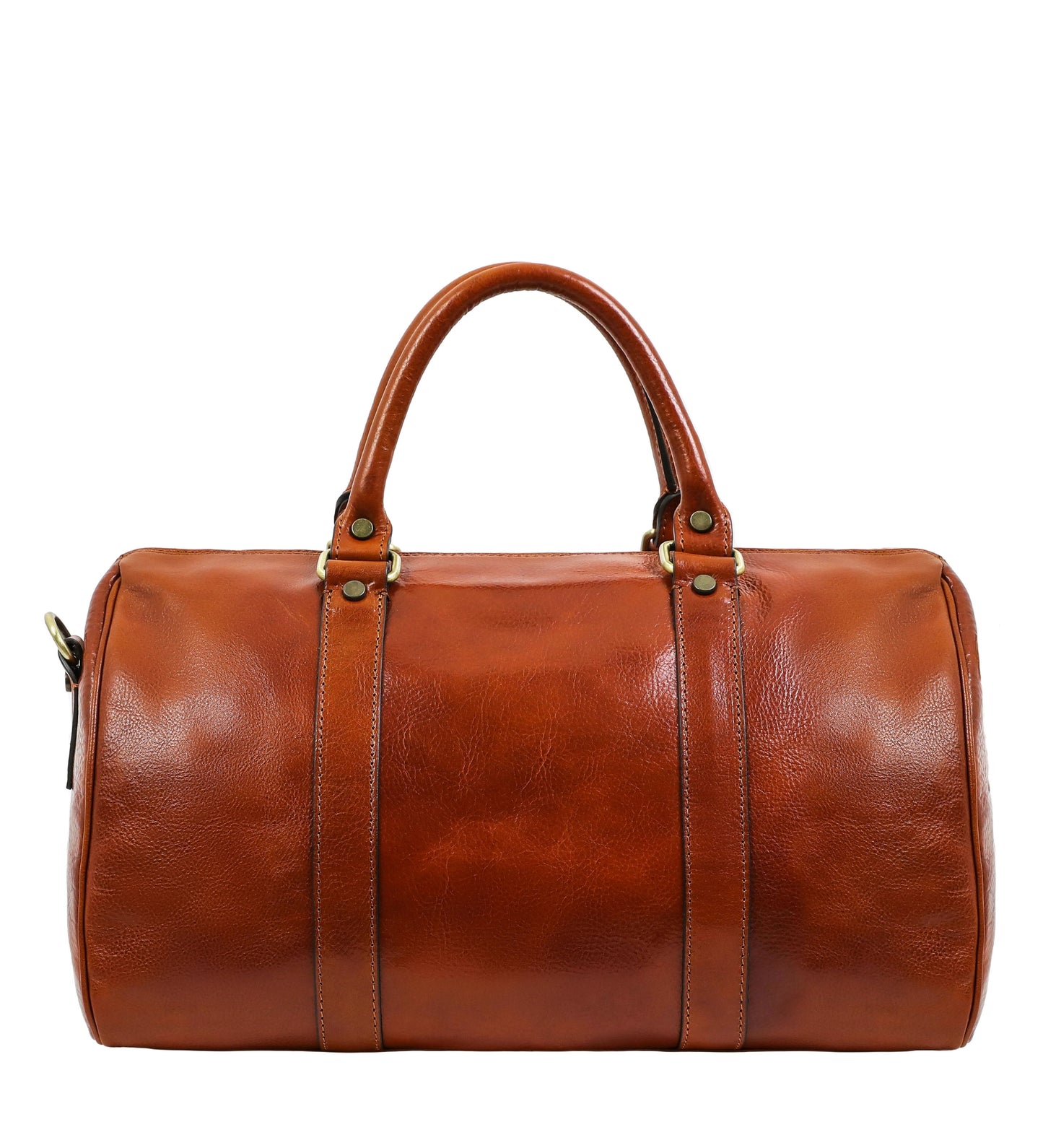 Womens Small Leather Overnight Bag, Duffel Bag - The Ambassadors