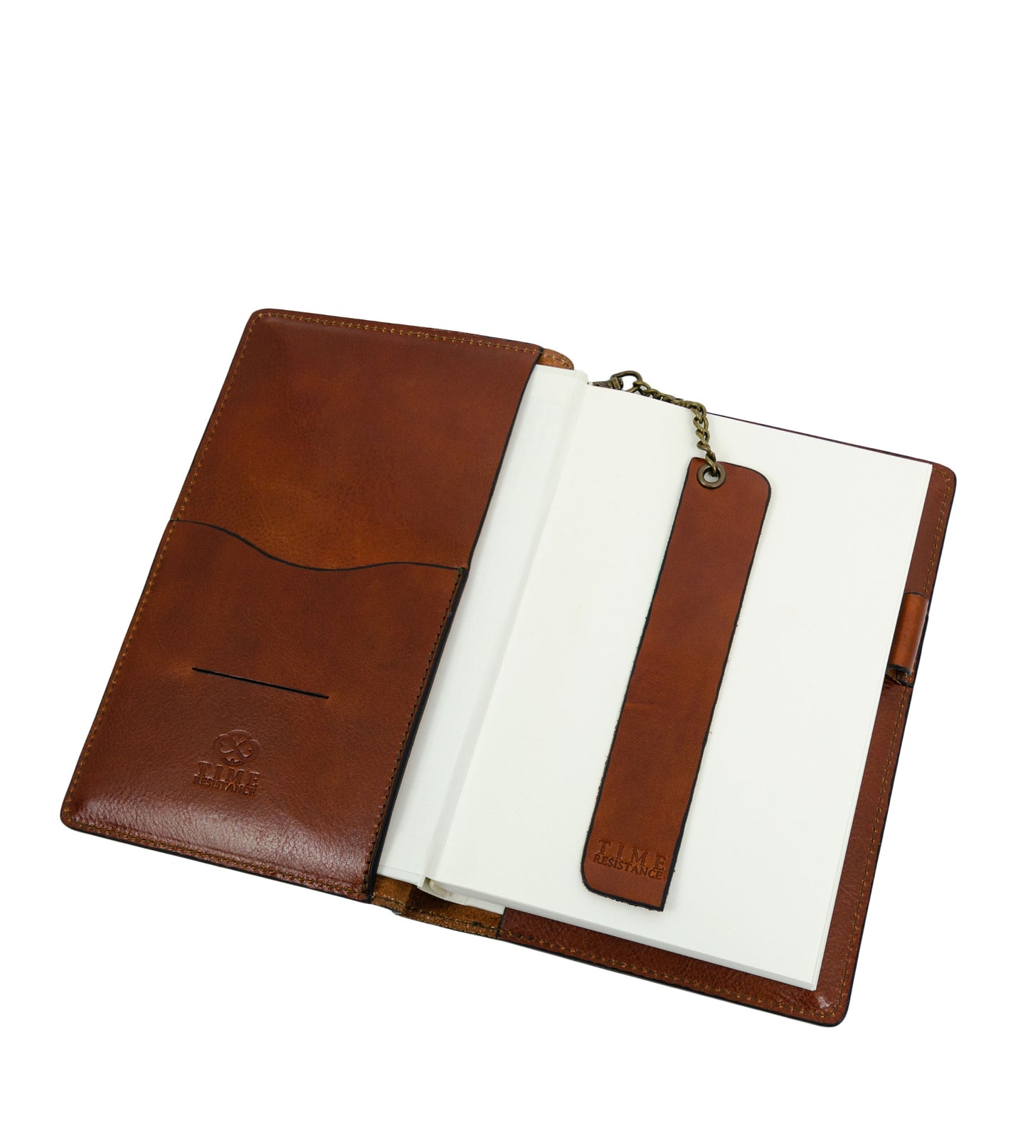 Leather Journal with Refillable A5 Notepad - The Diary of a Nobody